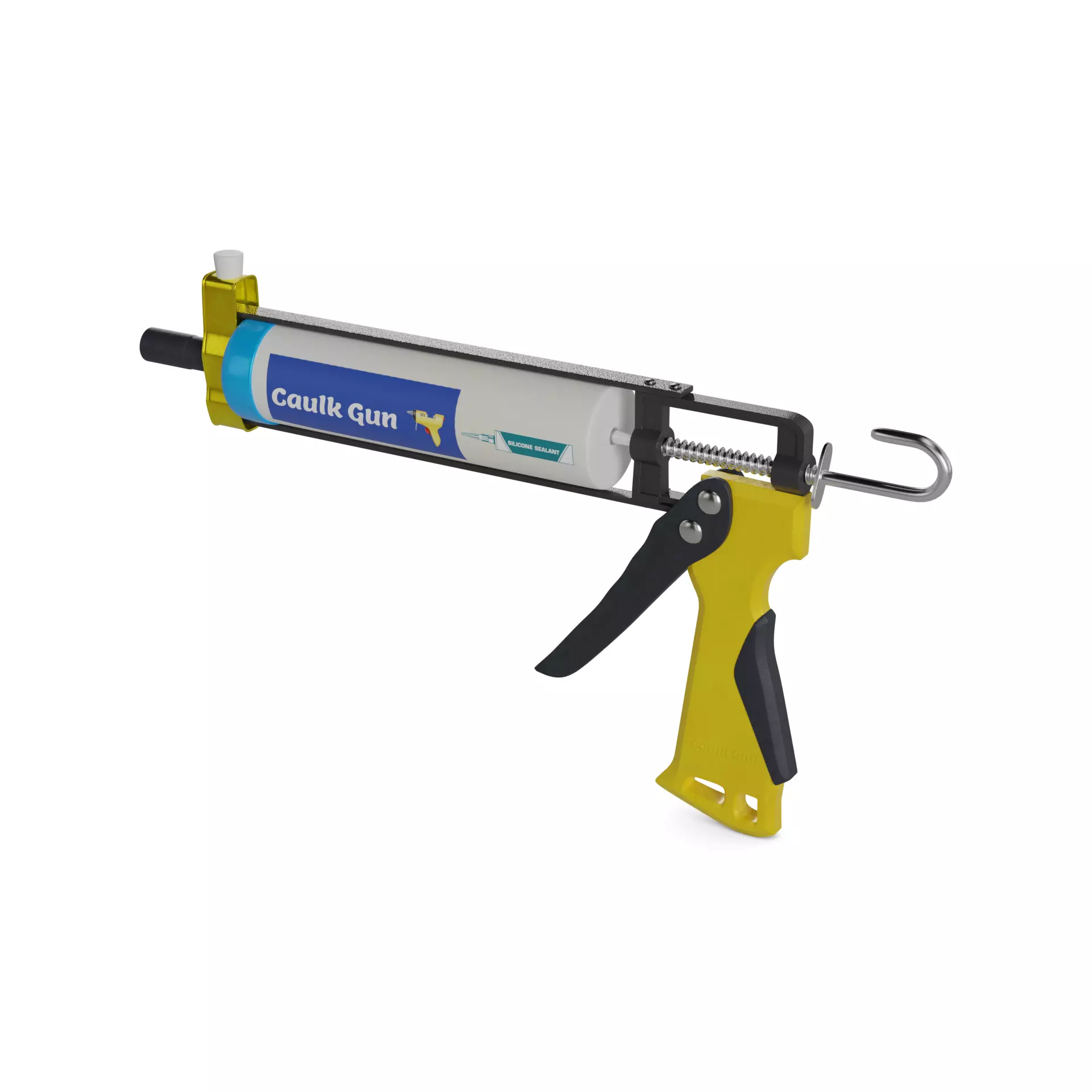 DIY essentials Caulk Gun 3D model_0