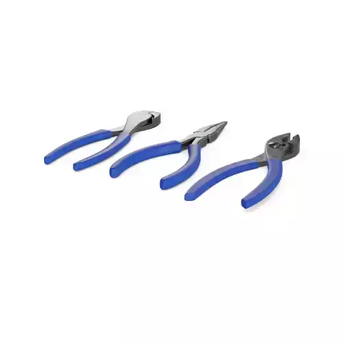 DIY essentials Pliers Set 3D model