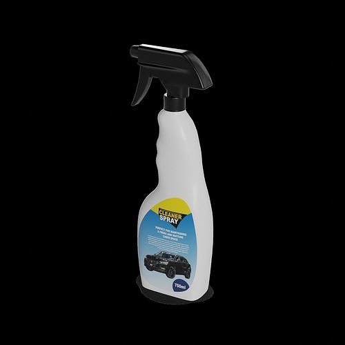 Car cleaning Interior Cleaner Spray 3D model 2