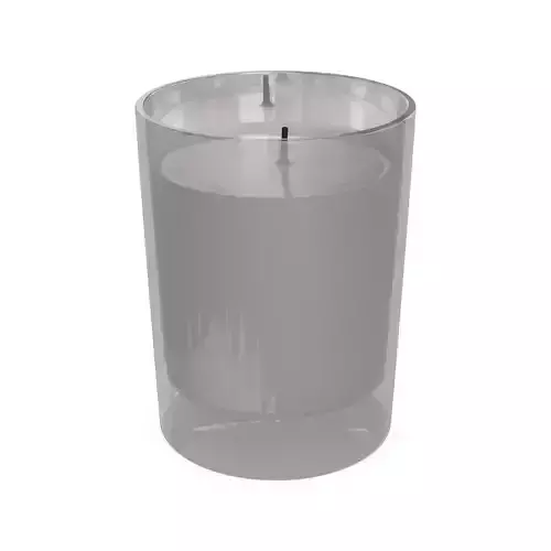 Candles and candleholders Scented Votive Candles Low-poly 3D model