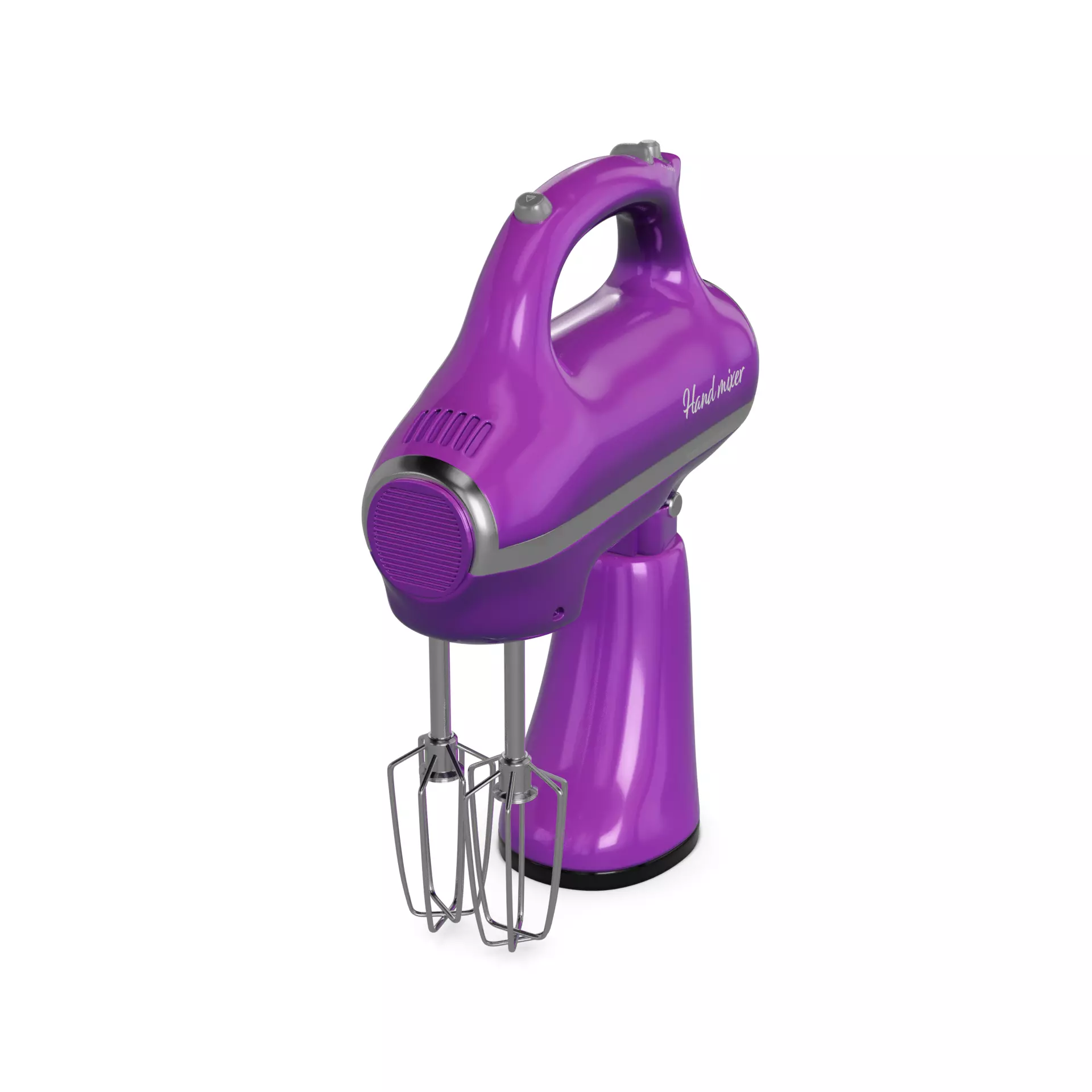 Kitchen appliances Hand Mixer 3D model_0