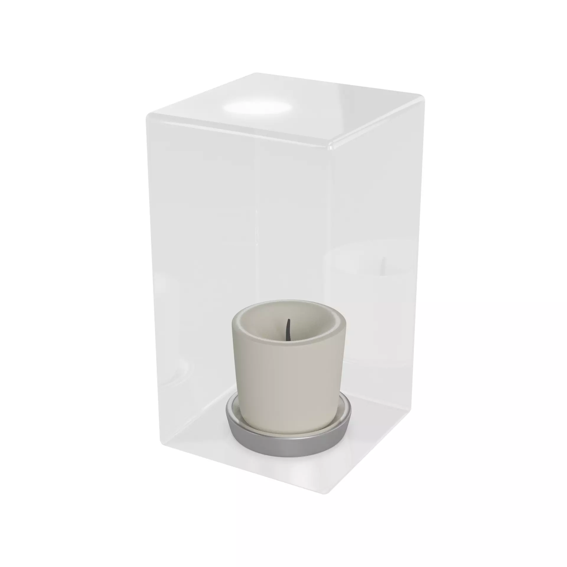 Candles and candleholders Decorative Candle Holder 3D model_0