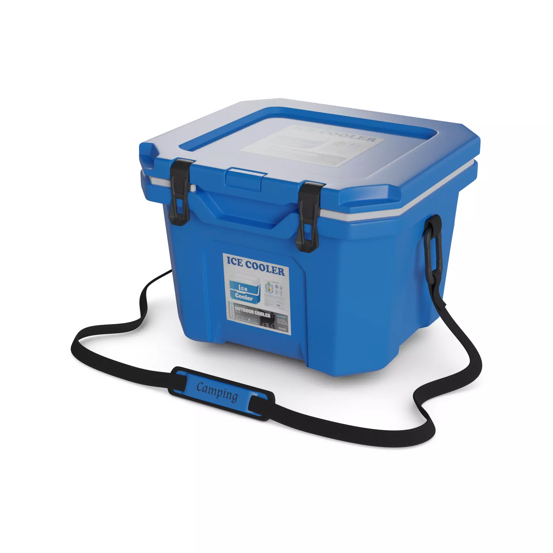 Camping Camping Cooler 3D model_0