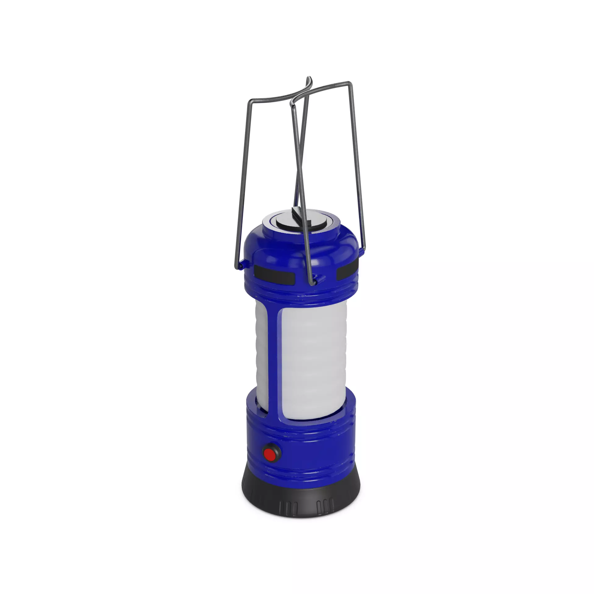 Camping Camping Lantern Low-poly 3D model_0