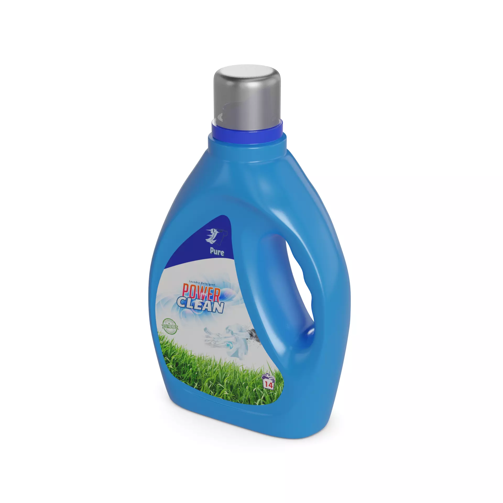 Clothing care Laundry Detergent 3D model_0