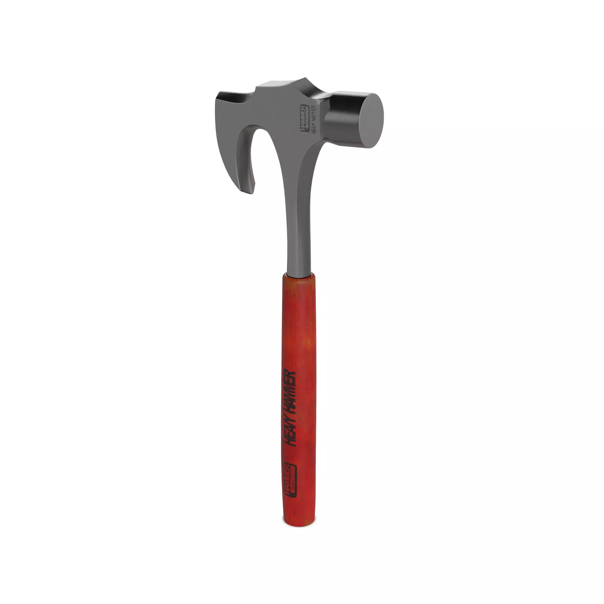 DIY essentials Hammer Low-poly 3D model_0