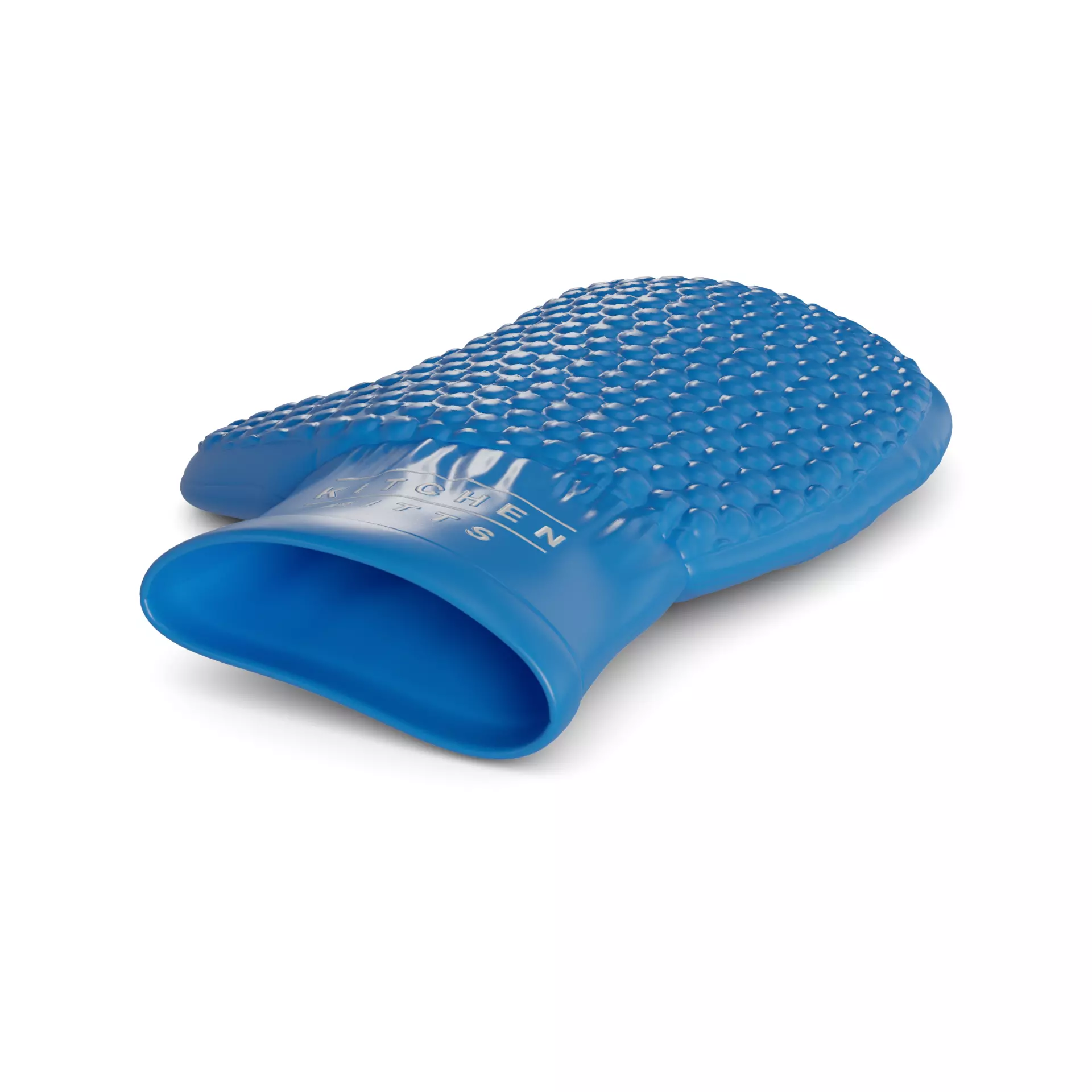 Kitchen utensils Silicone Oven Mitts 3D model_0