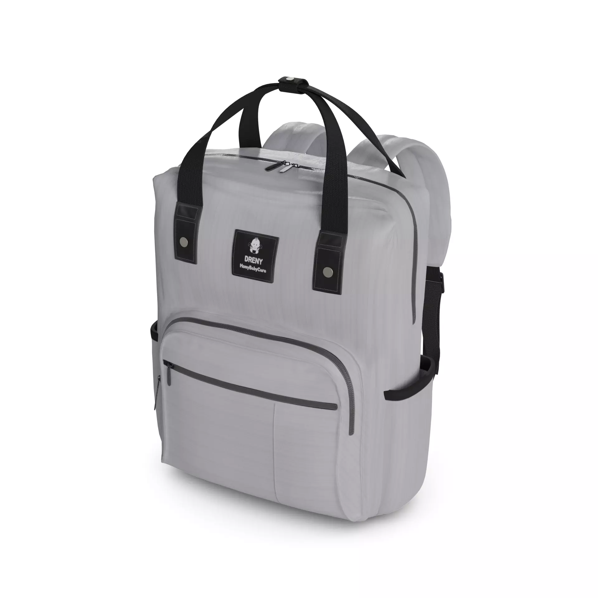 Baby feeding and care Diaper Bag 3D model_0