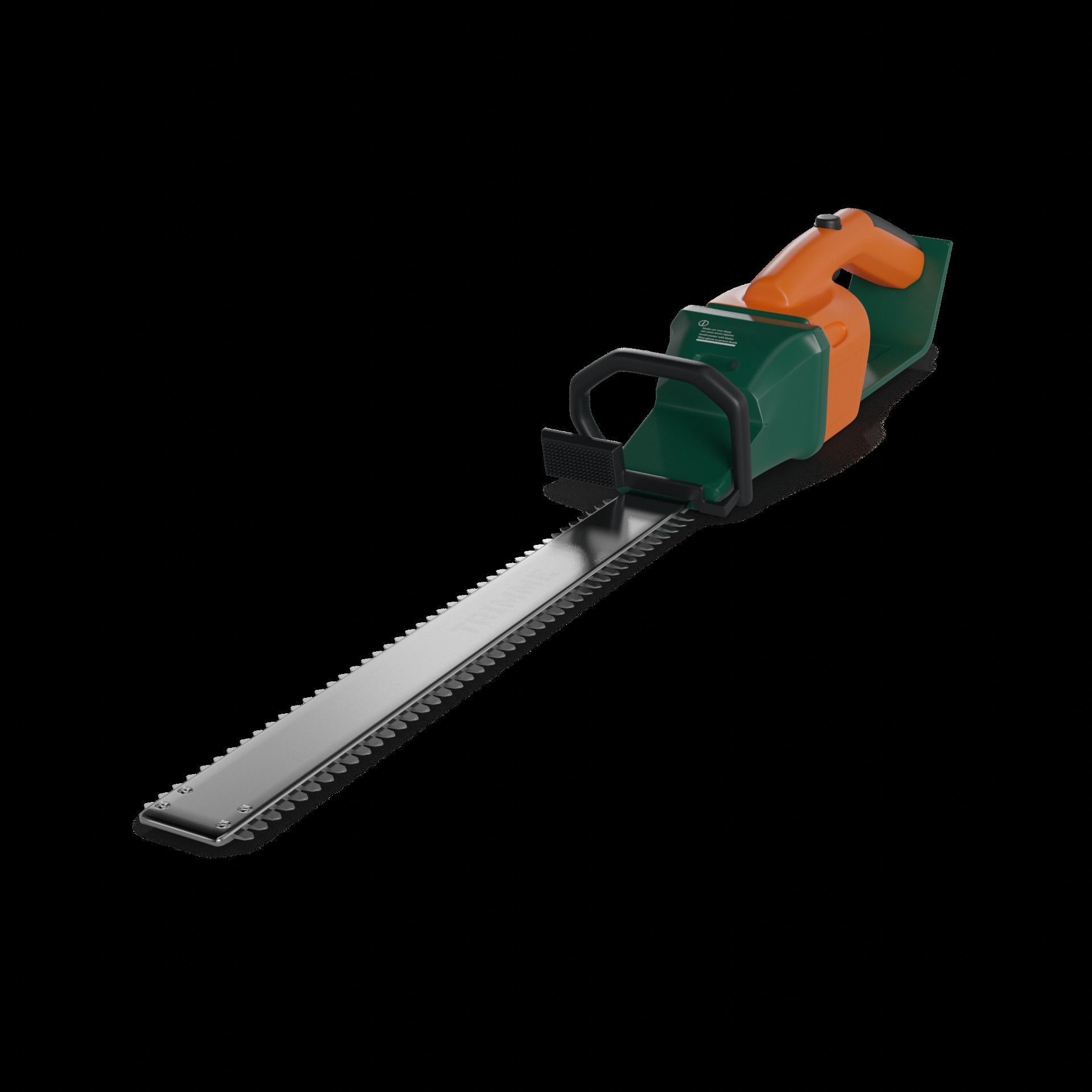 Gardening tools Hedge Trimmer 3D model_1