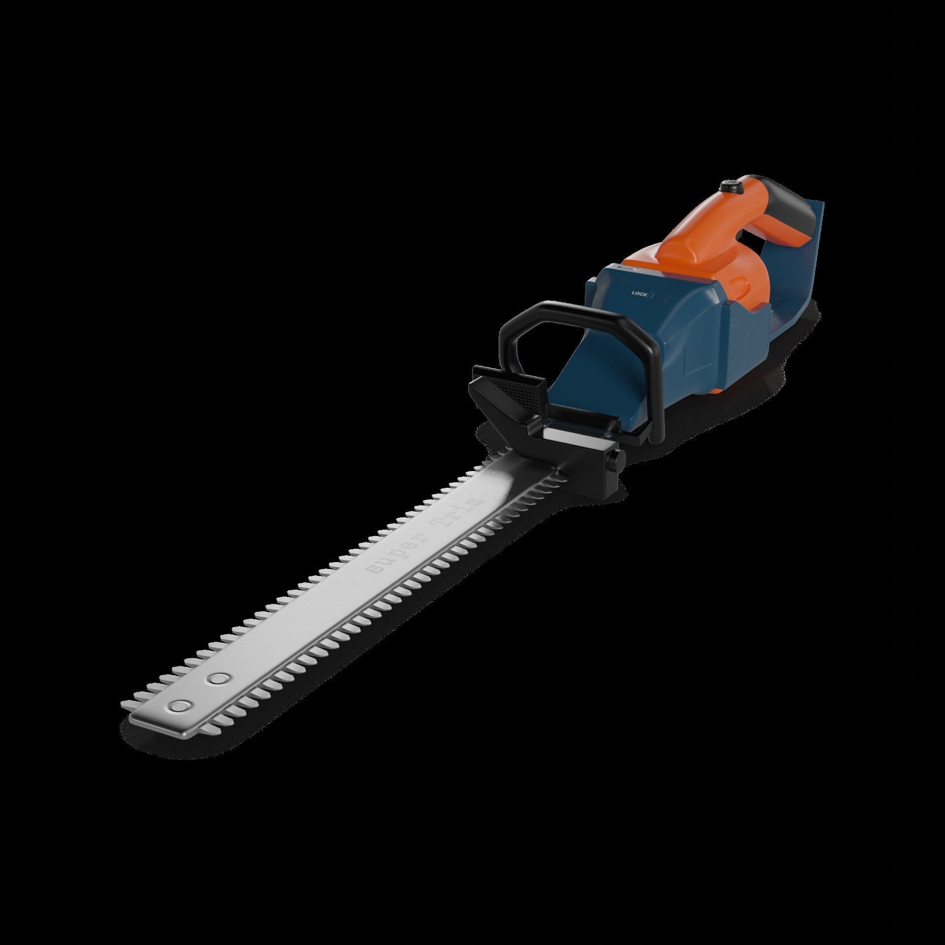 Gardening tools Hedge Trimmer 3D model_1