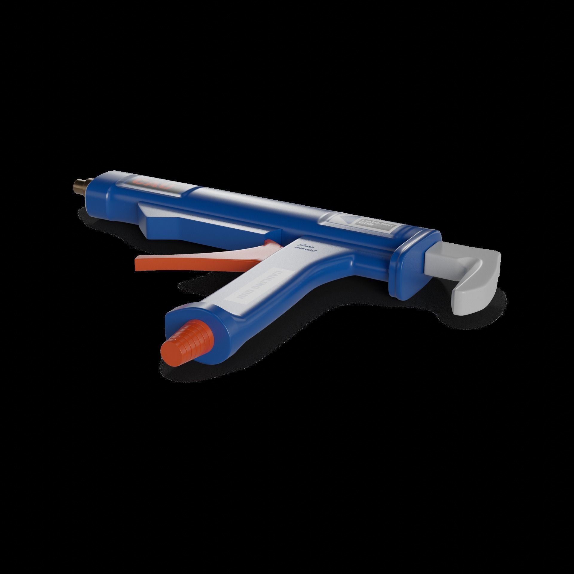 DIY essentials Caulking Gun 3D model_1