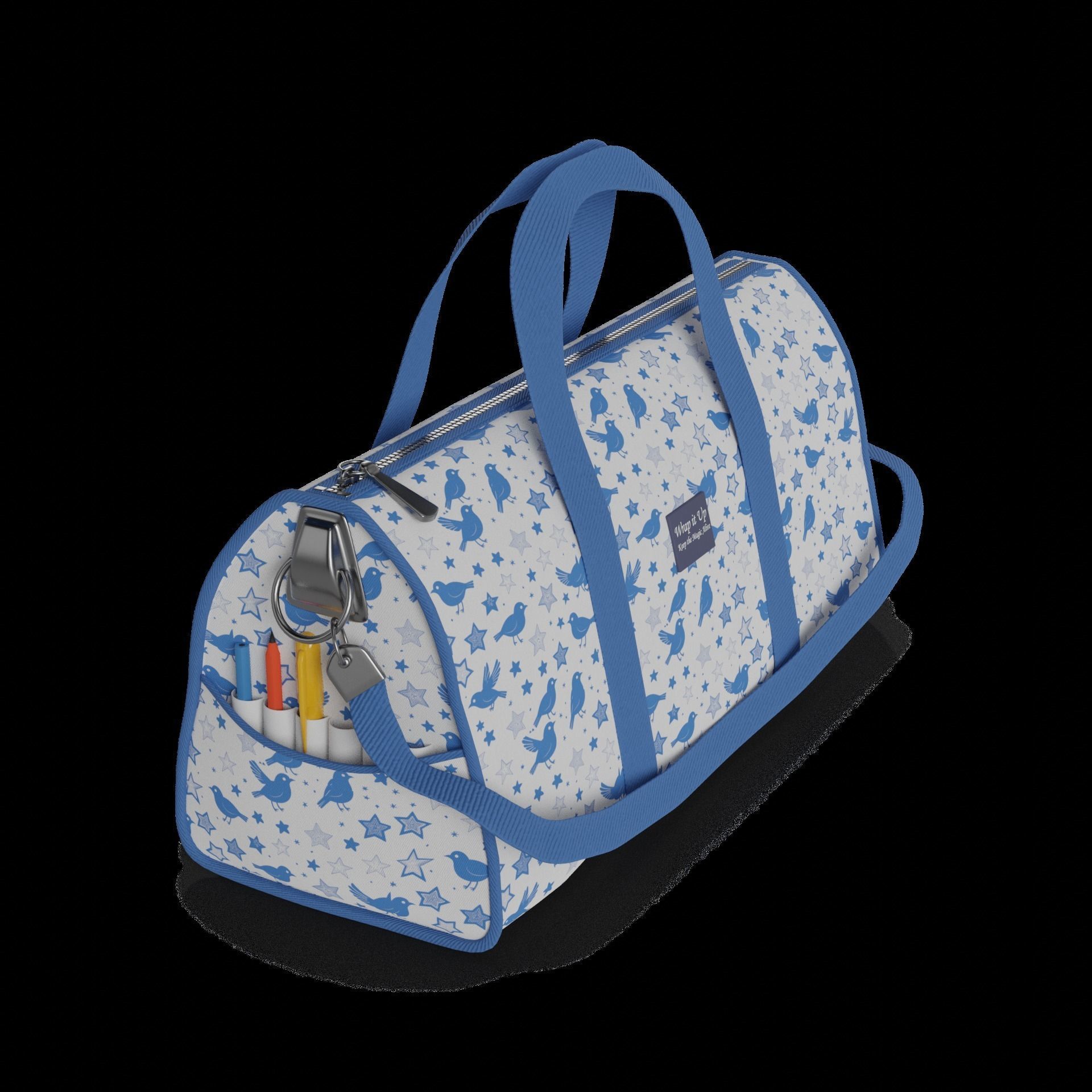 Gift Packaging Gift Wrap Organizer 3D model_1