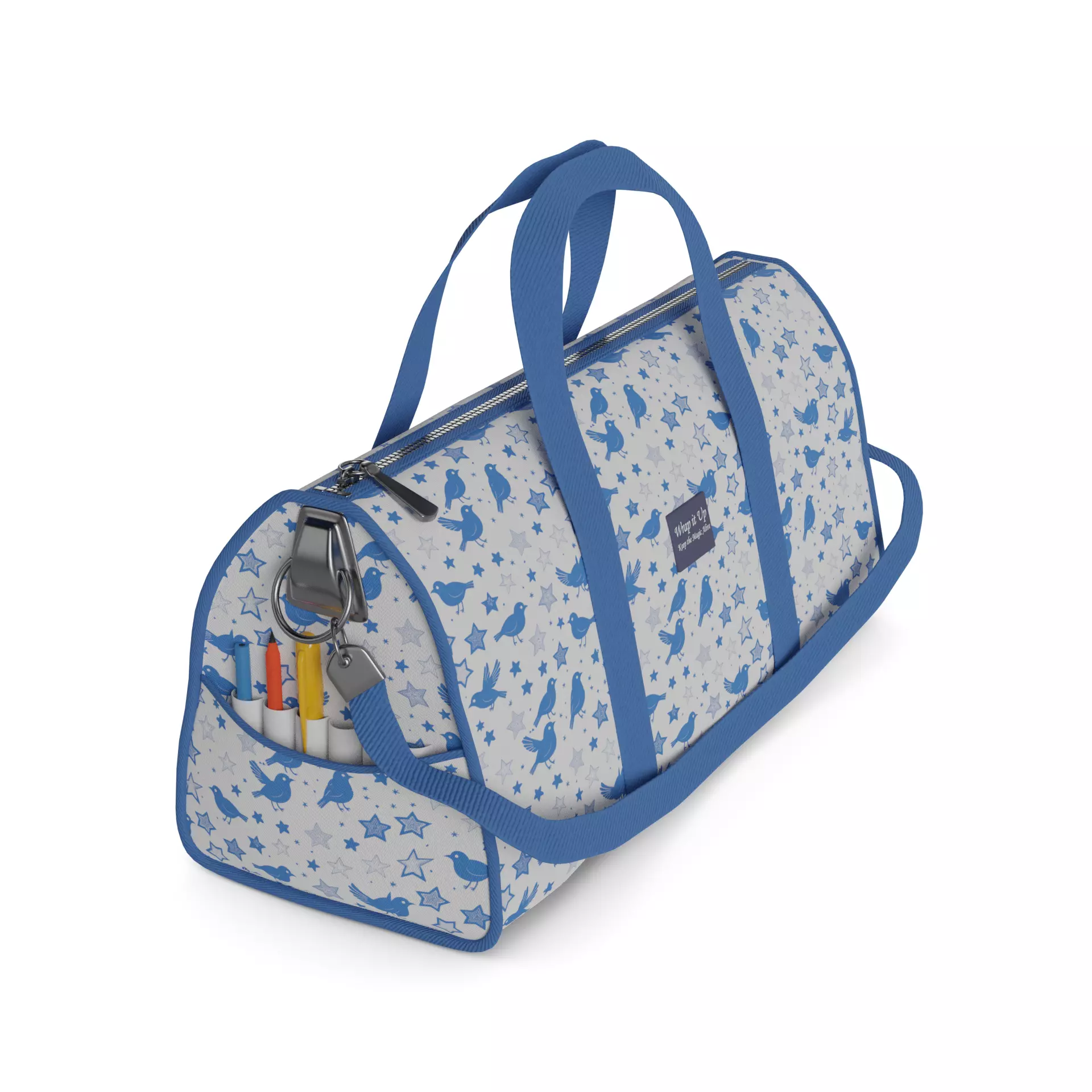 Gift Packaging Gift Wrap Organizer 3D model_0