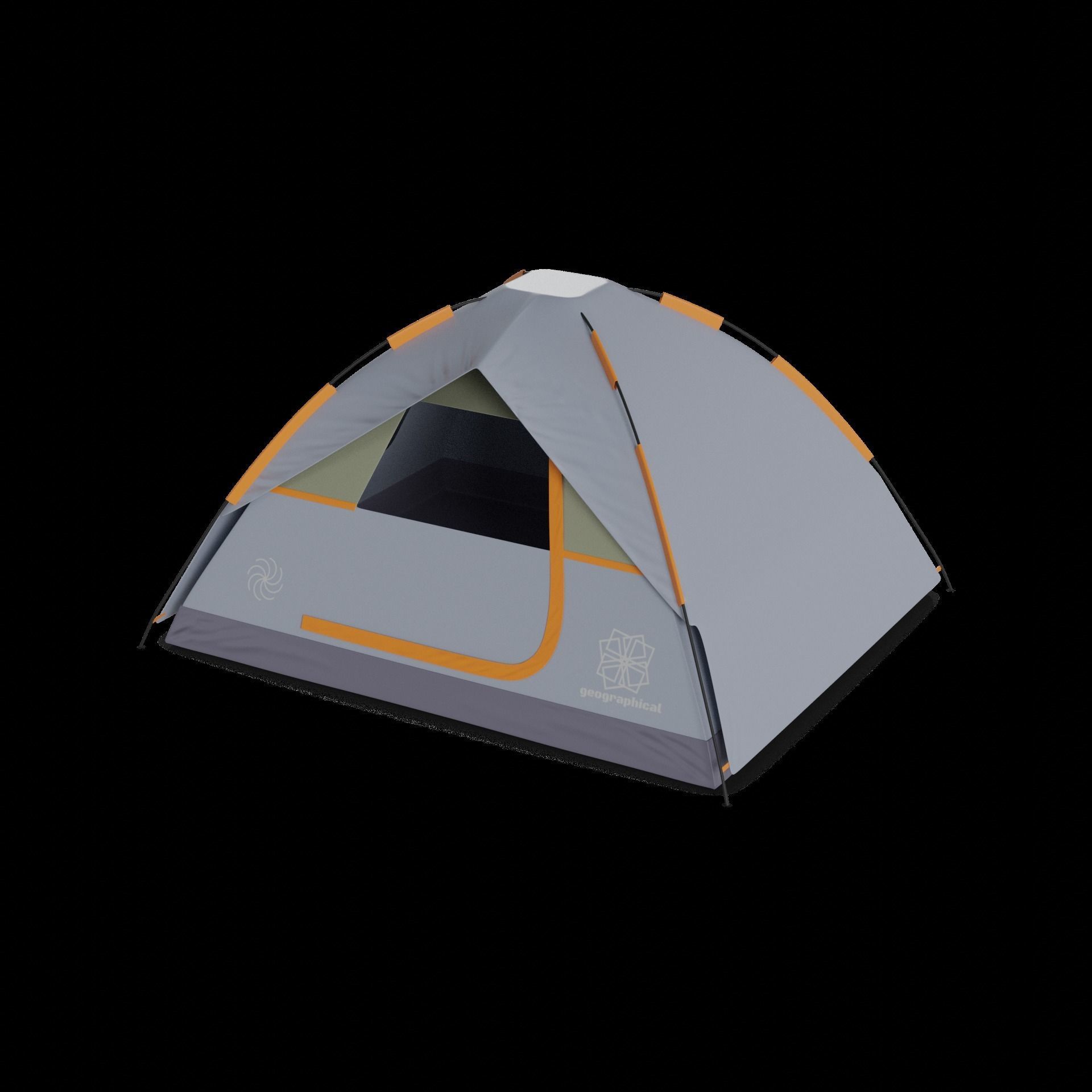 Camping Camping Tent 3D model_1