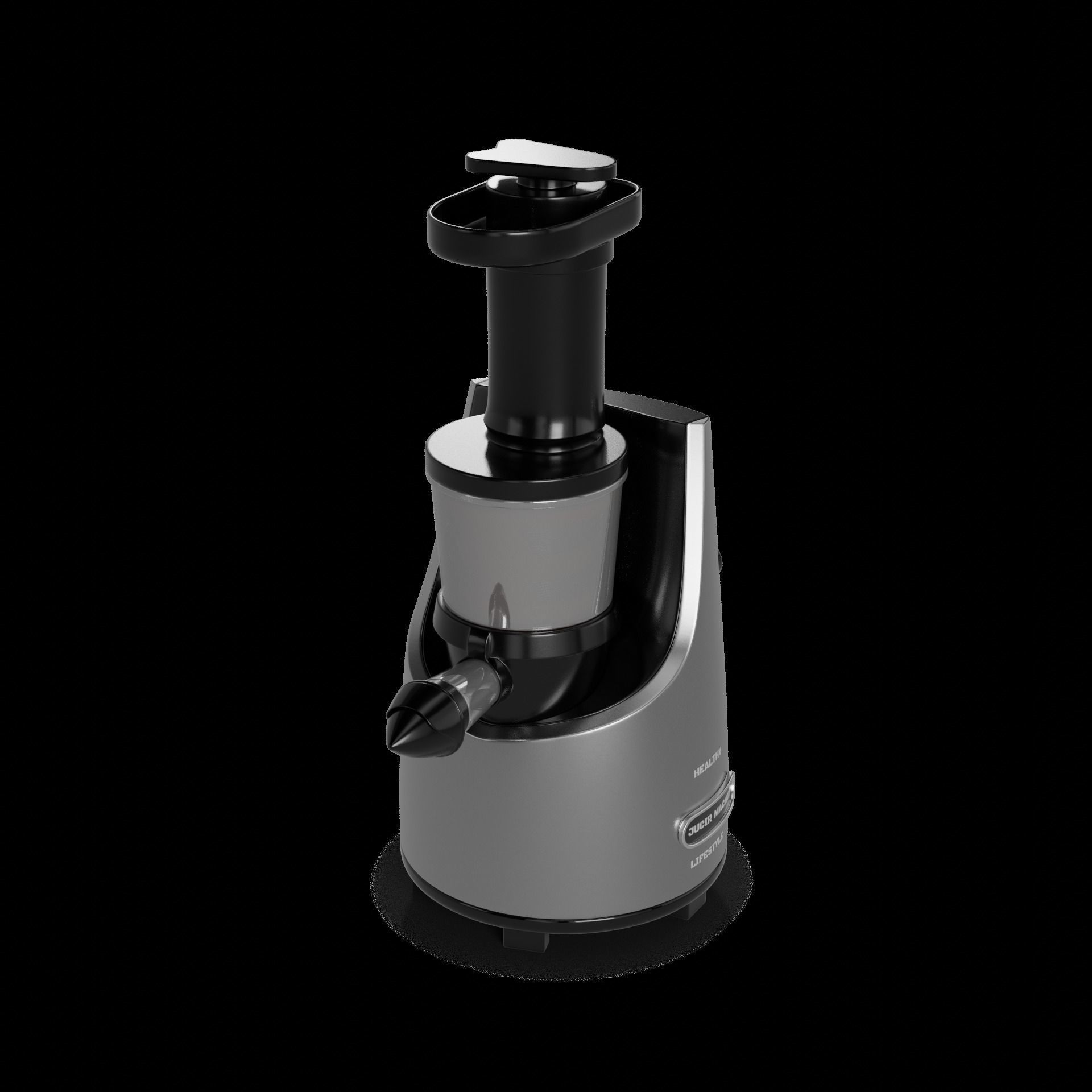 Kitchen appliances Electric Juicer 3D model_1
