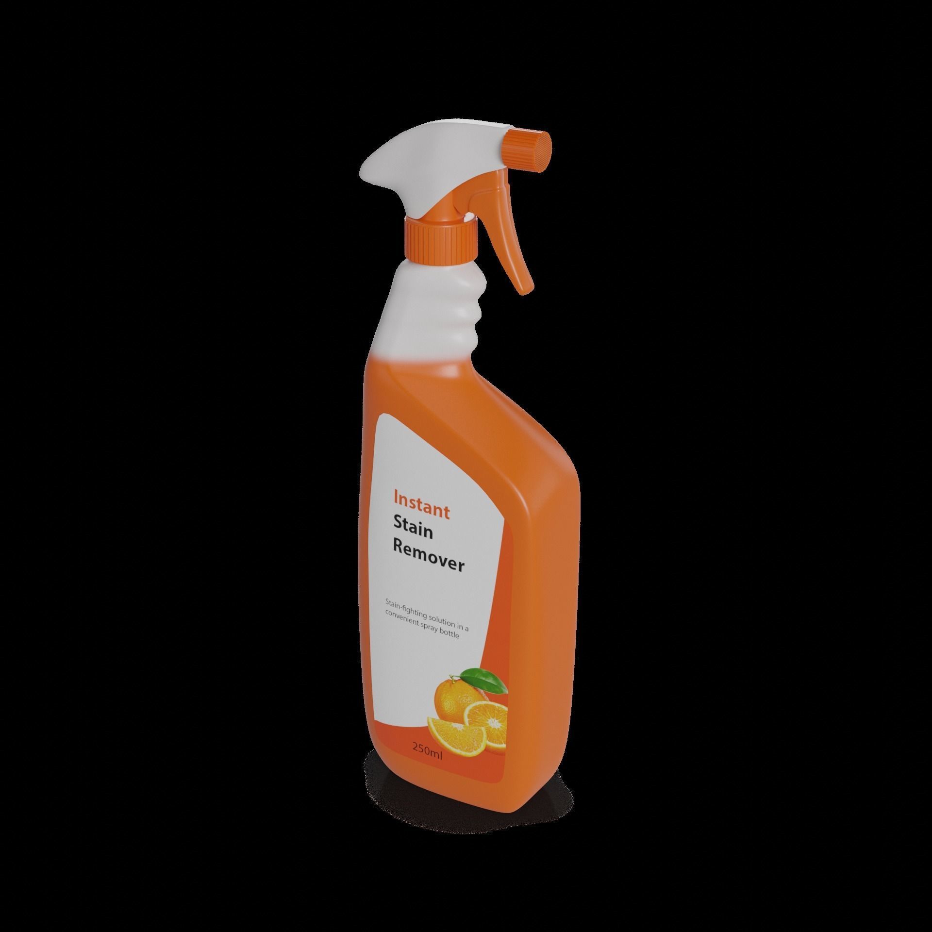 Clothing care Stain Remover Spray 3D model_1