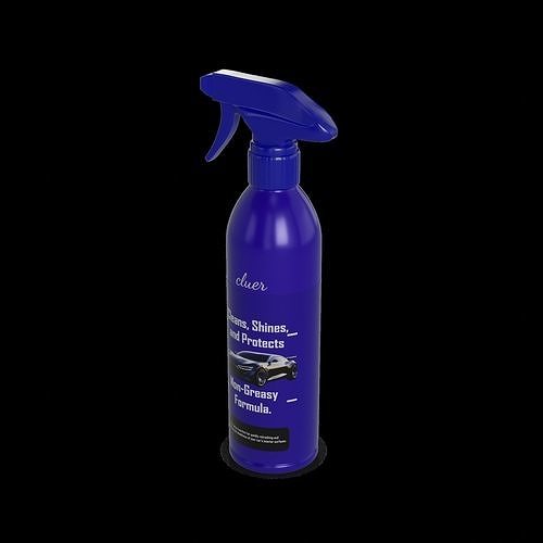 Other car care Interior Detailing Spray Low-poly 3D model 2