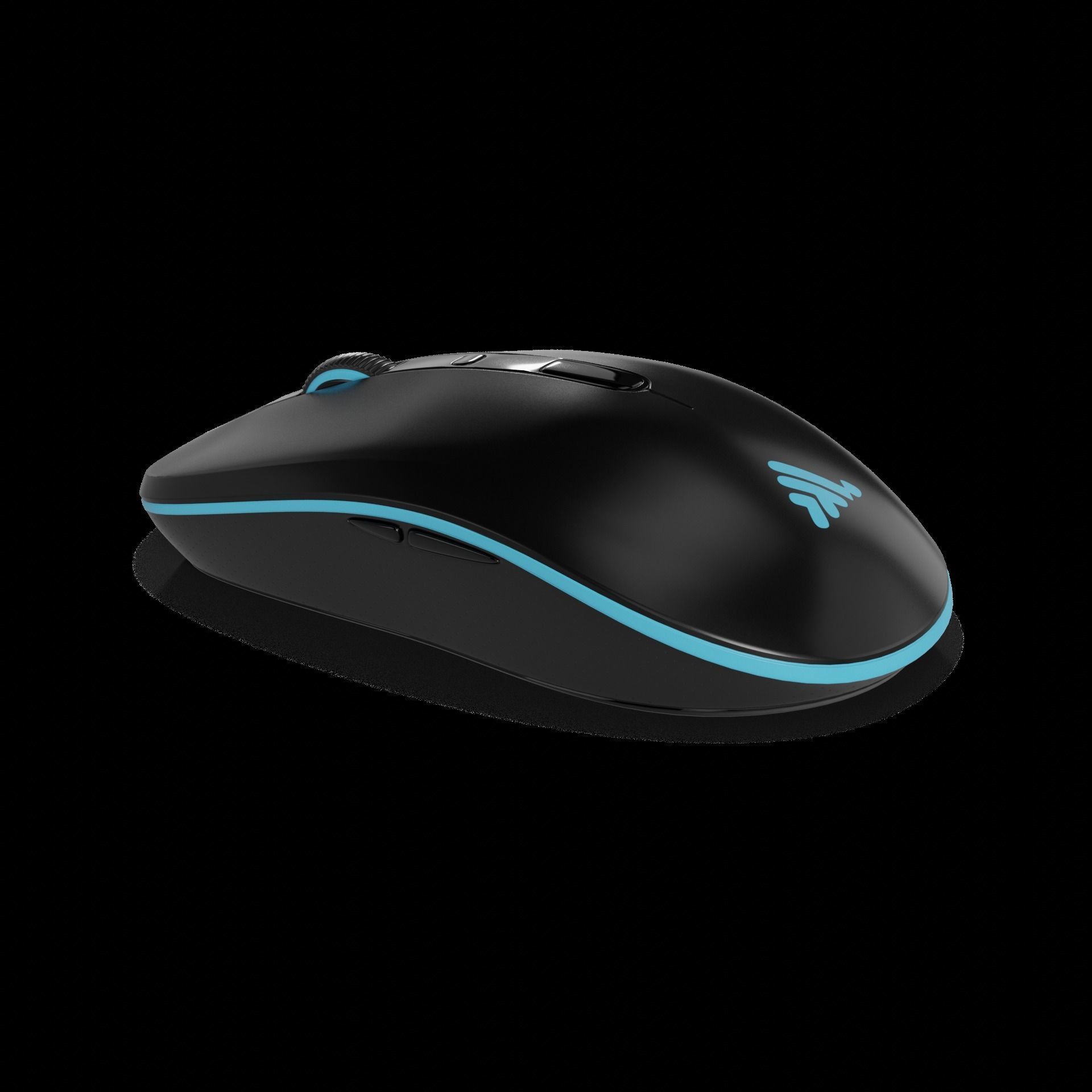 Electronic devices and accessories Wireless Mouse 3D model_1