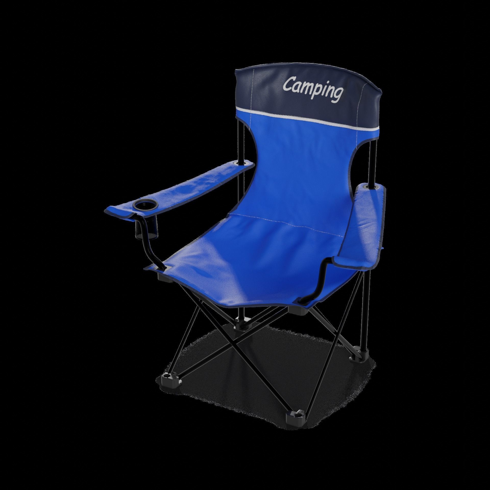 Camping Camping Chair 3D model_1