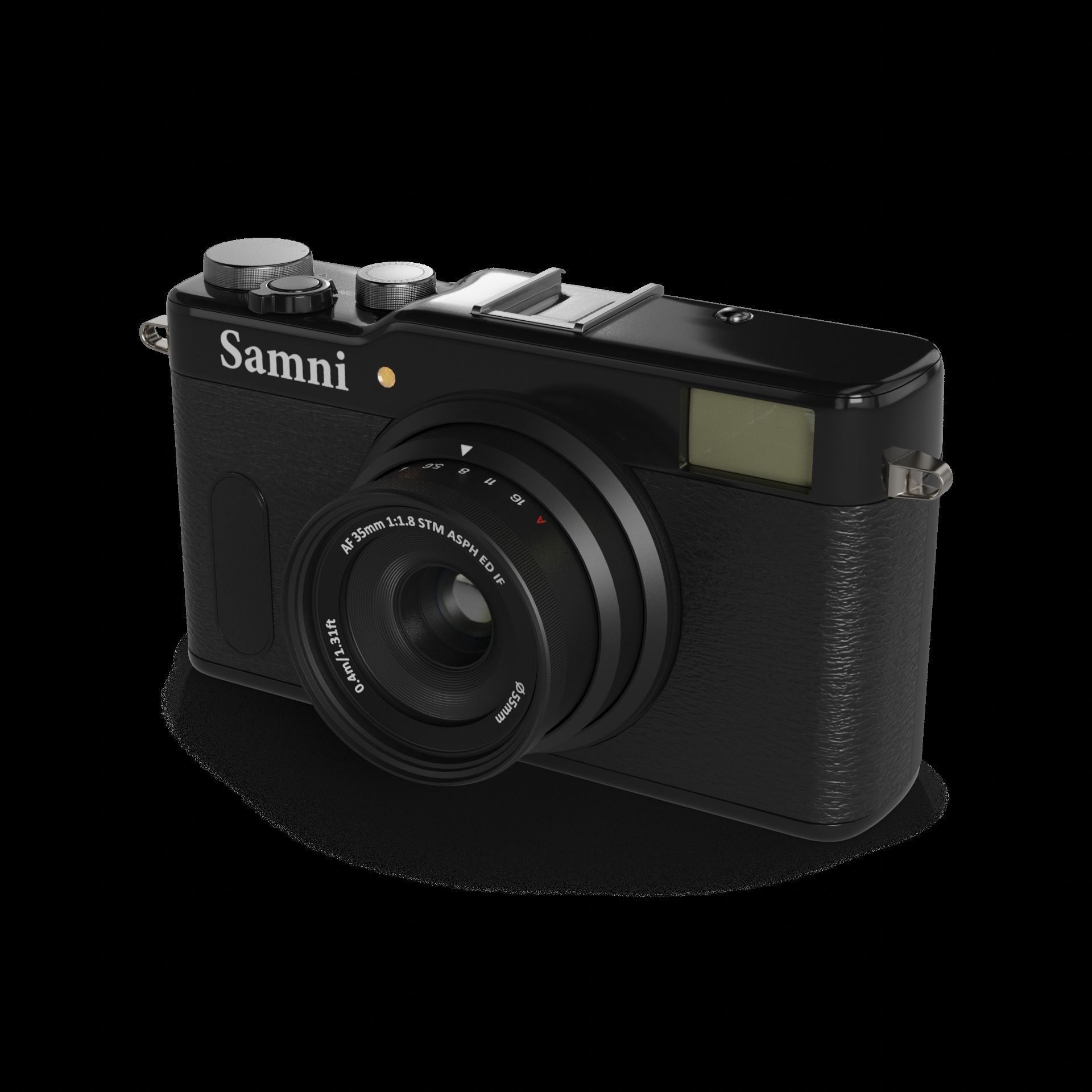 Electronic devices and accessories Digital Camera 3D model_1