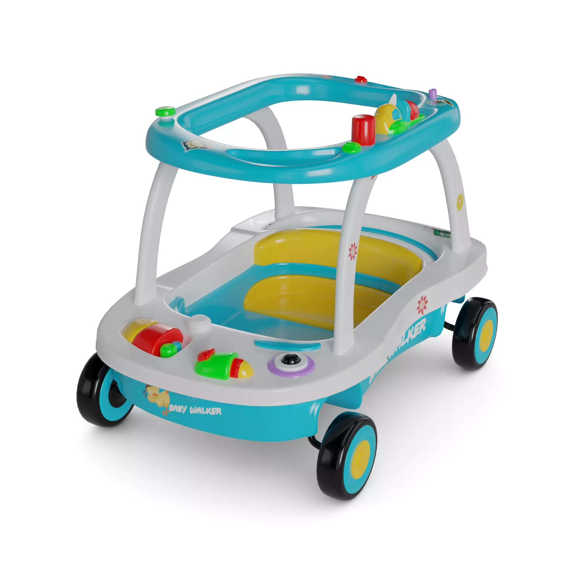 Baby and educational toys Baby Walker 3D model_0
