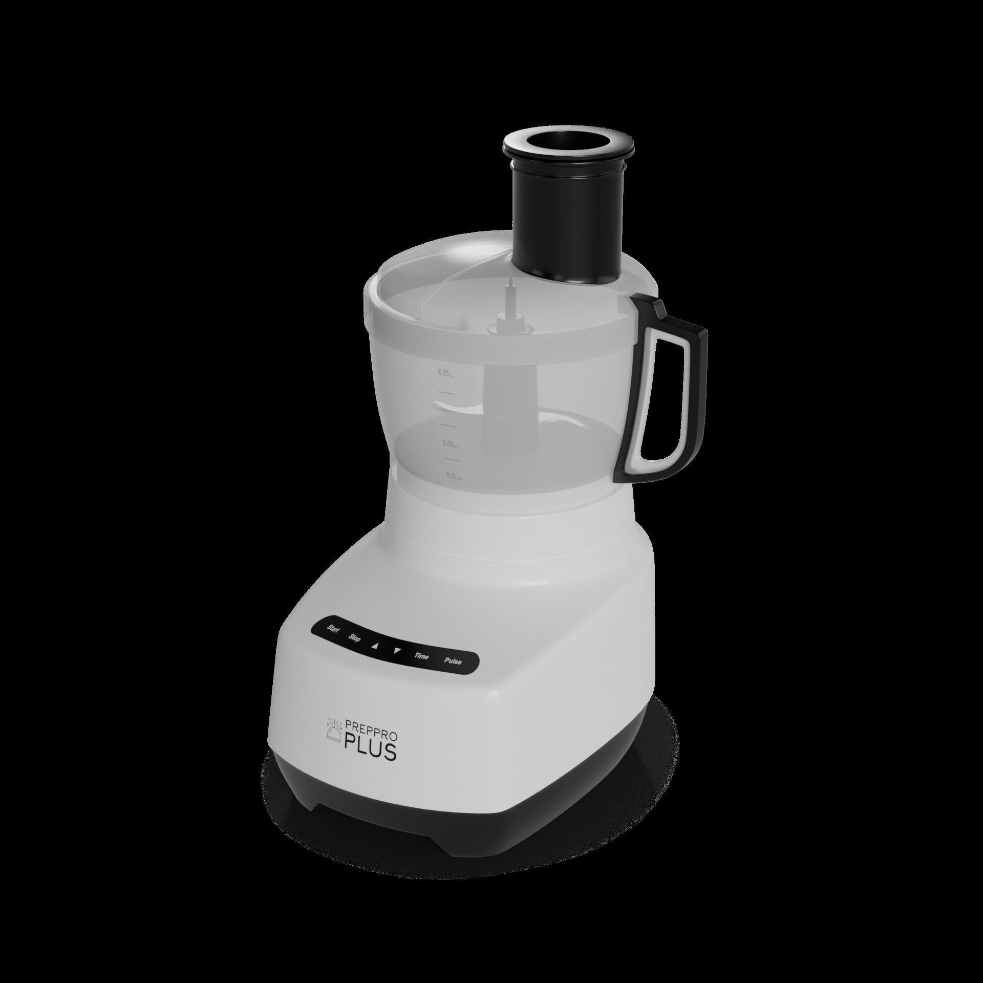 Kitchen appliances Food Processor 3D model_1
