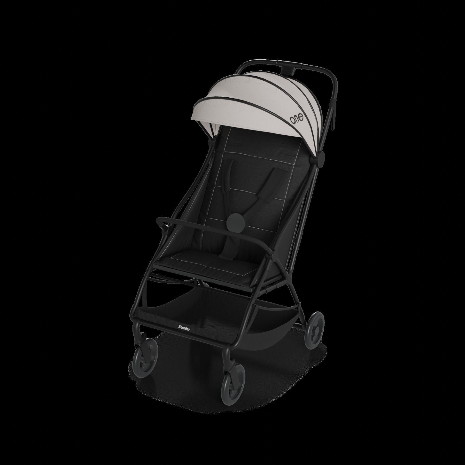 Other baby care products Baby Stroller 3D model_1