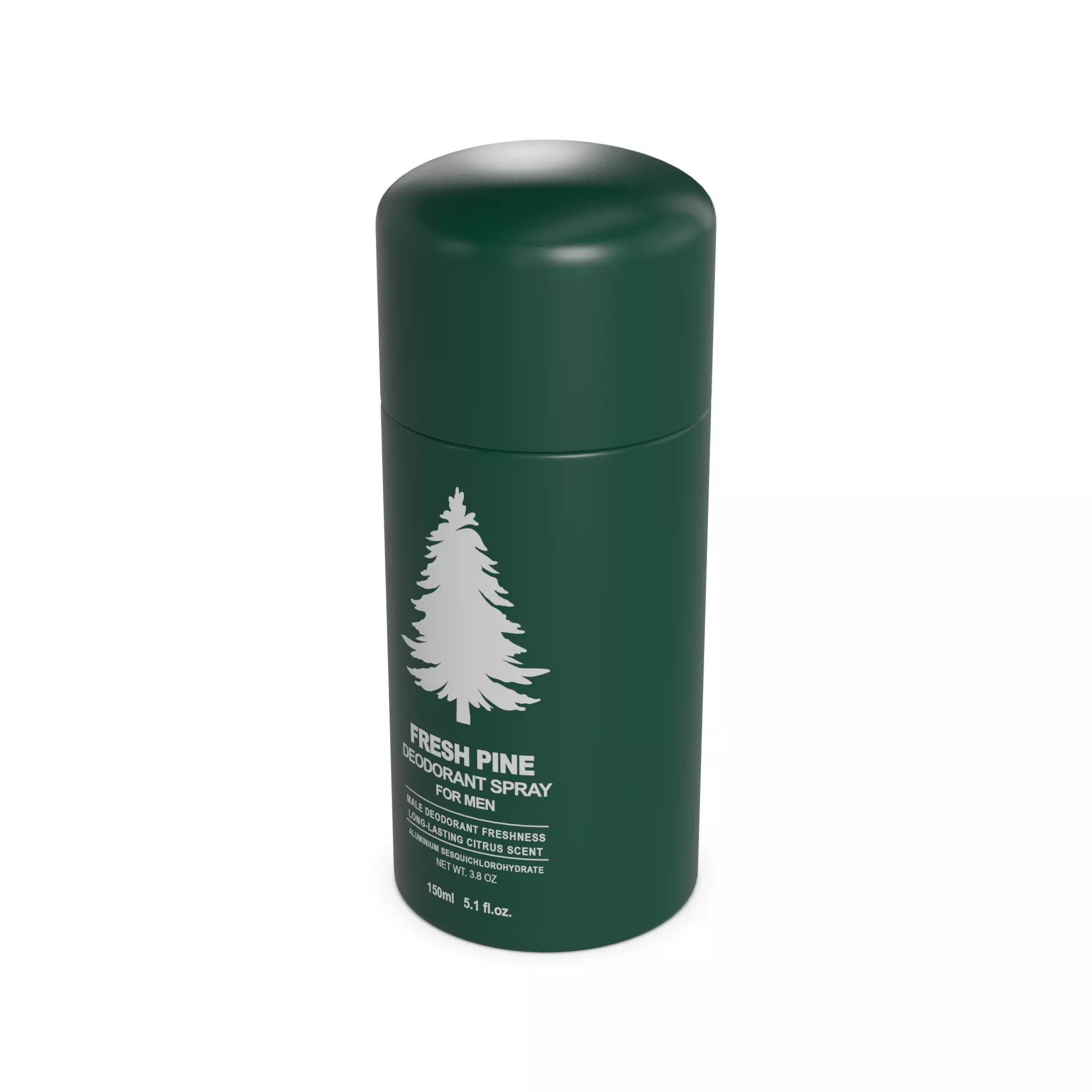Stick deodorants for men Fresh Pine Stick Deodorant Low-poly 3D model_0