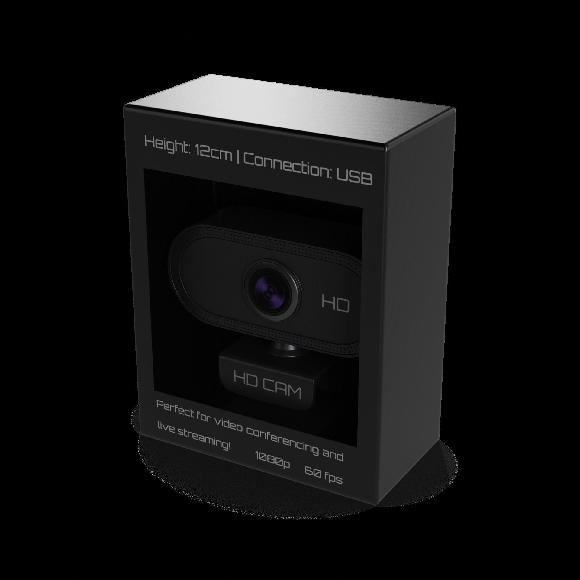 Computer accessories Webcam 3D model_1