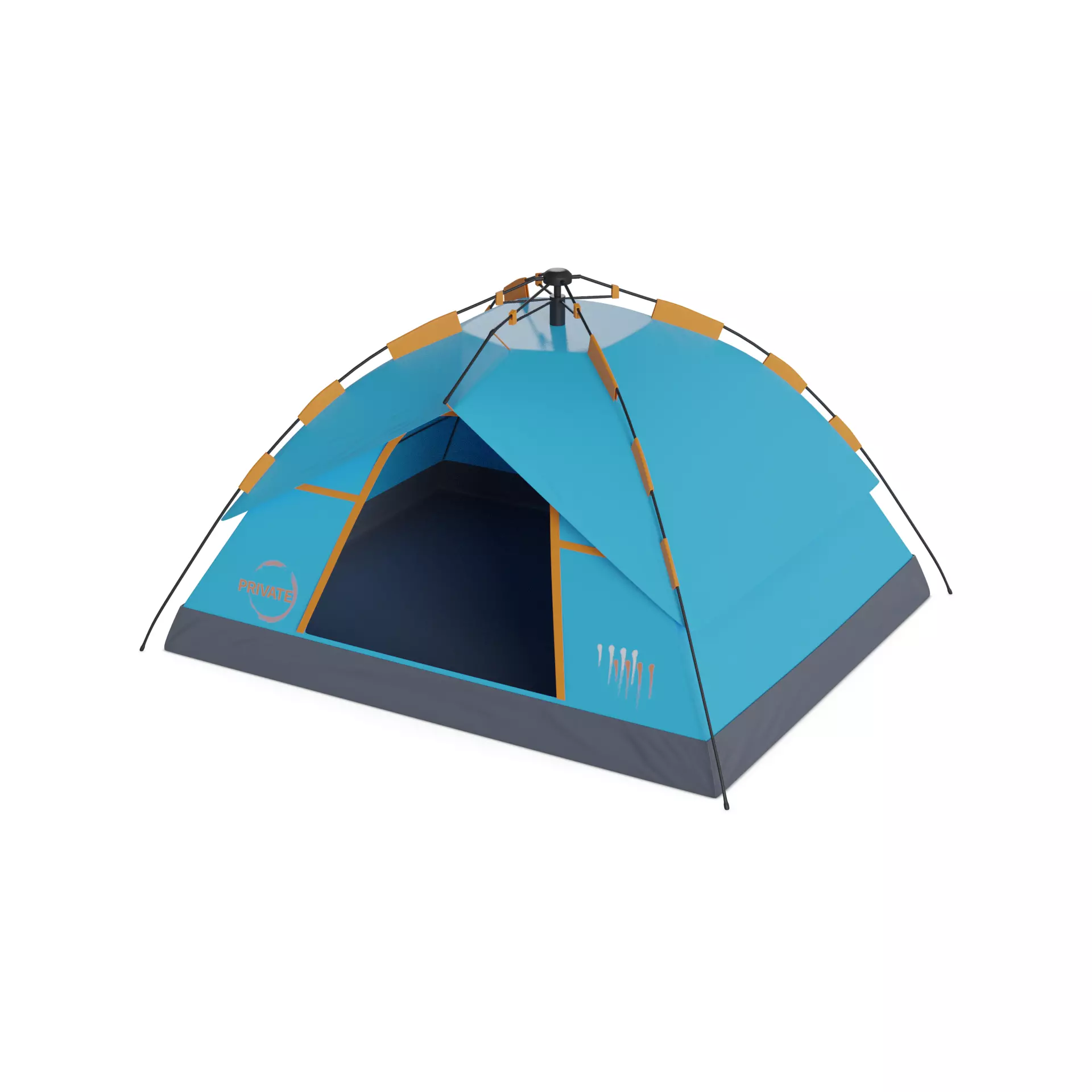 Camping Camping Tent 3D model_0