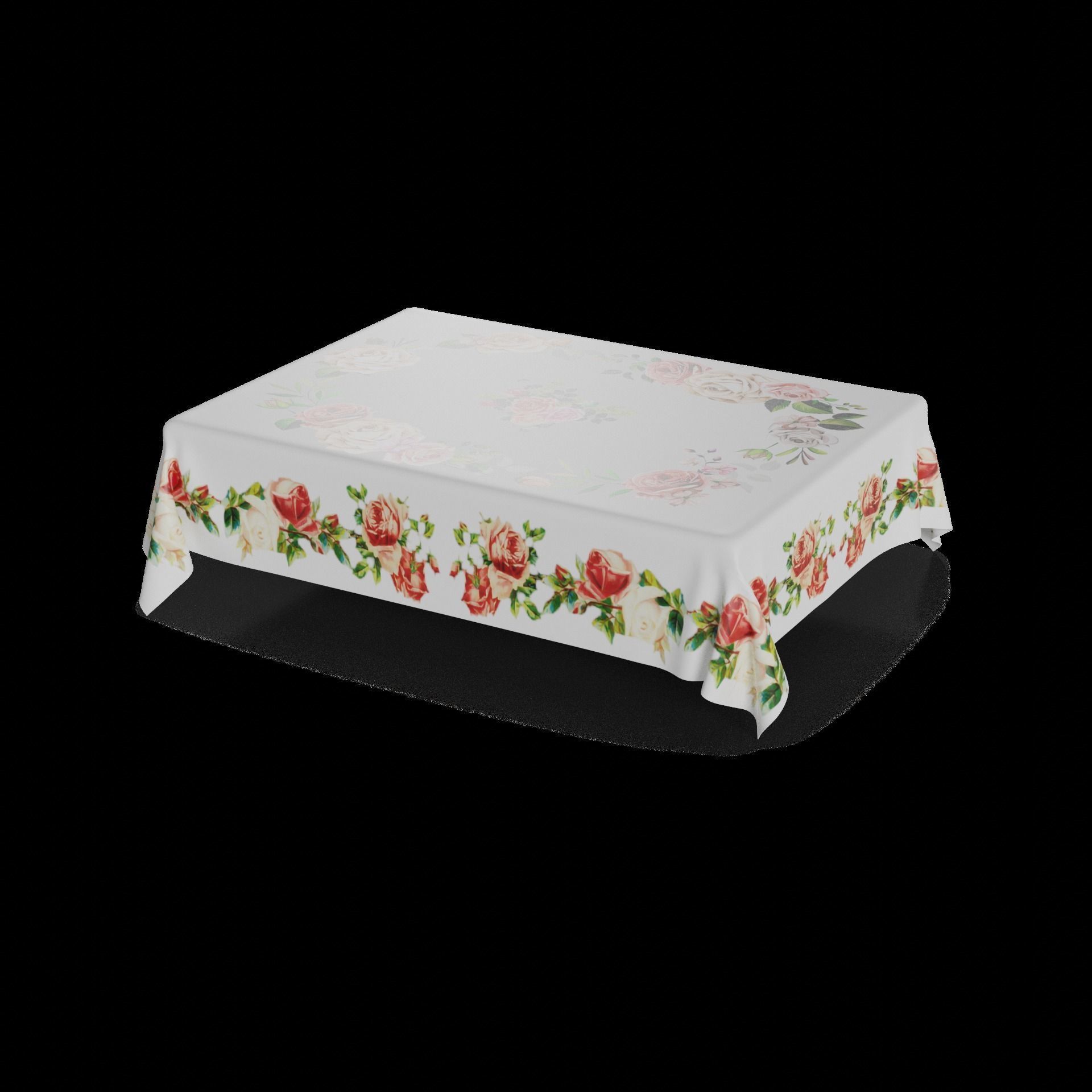 Tablecloths Tablecloth 3D model_1