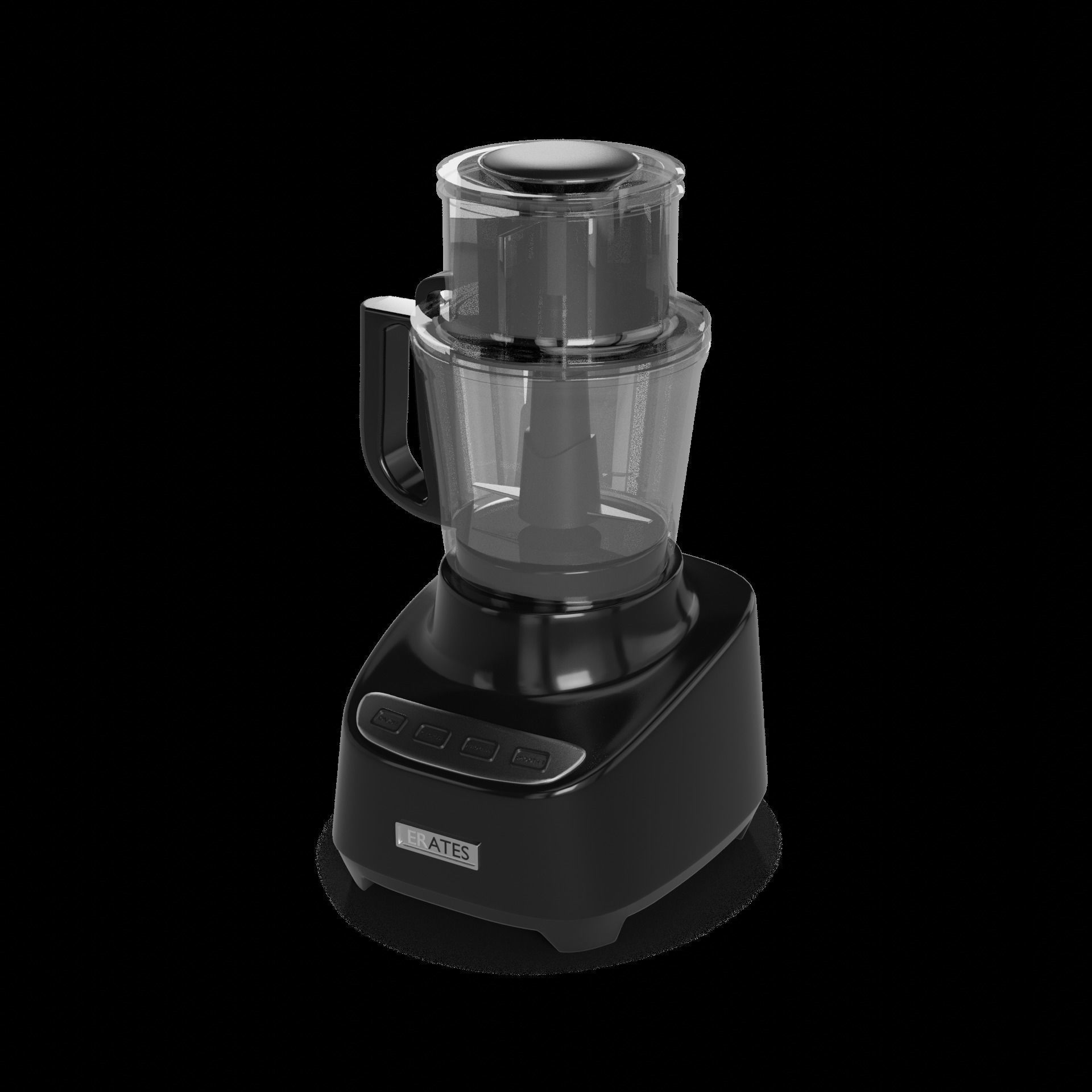 Kitchen appliances Food Processor 3D model_1