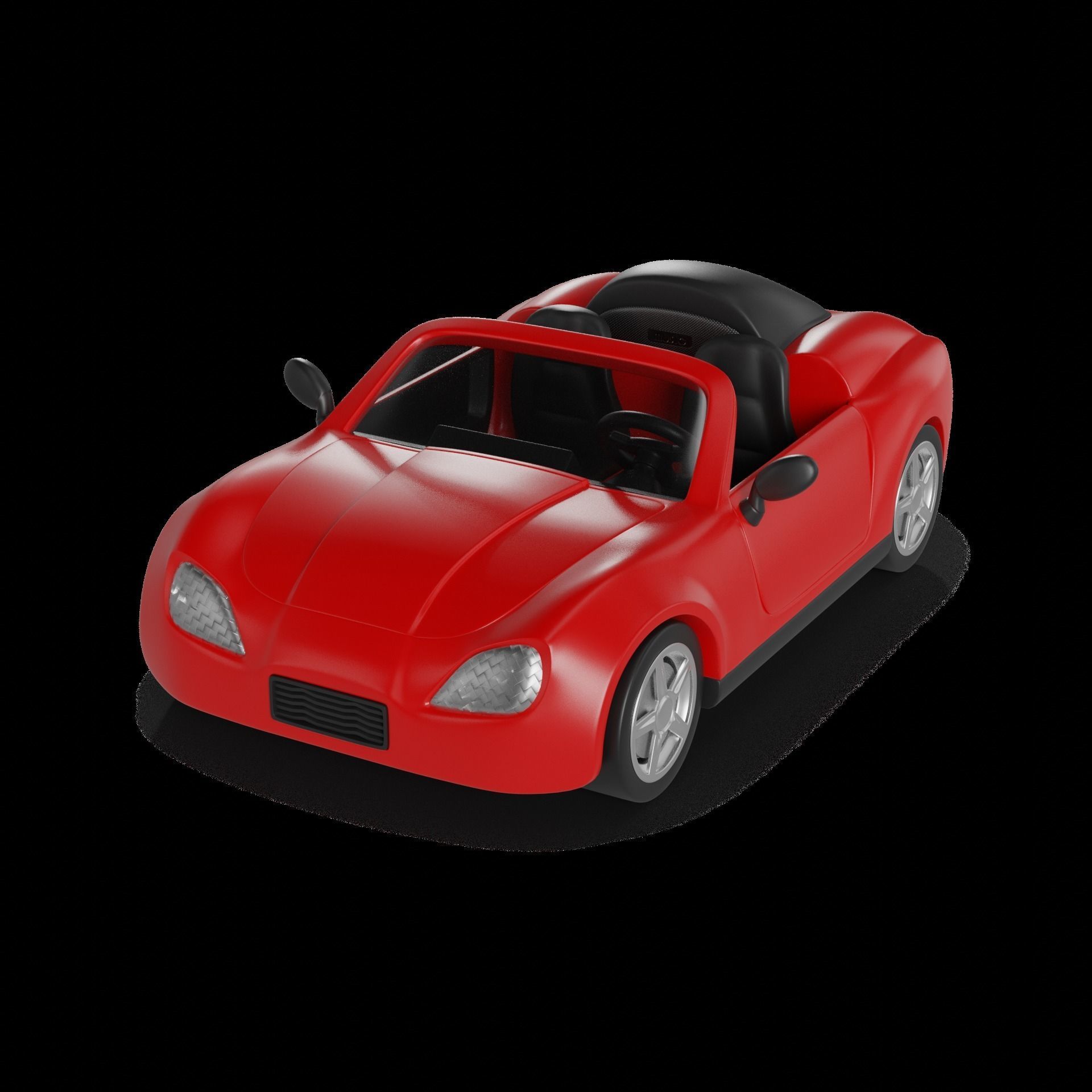 Cars and action games Toy Car 3D model_1
