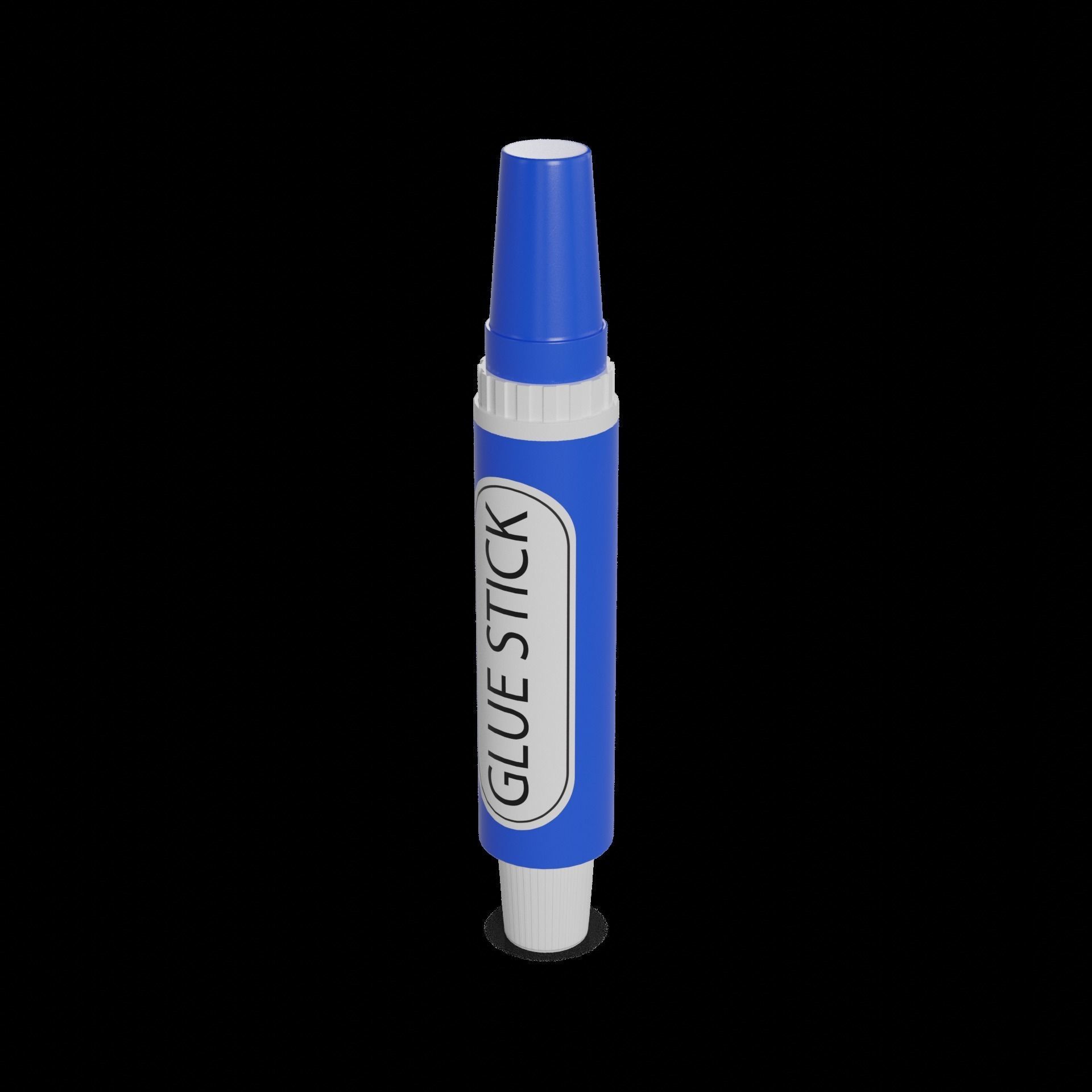 Other stationery Glue Stick Low-poly 3D model_1