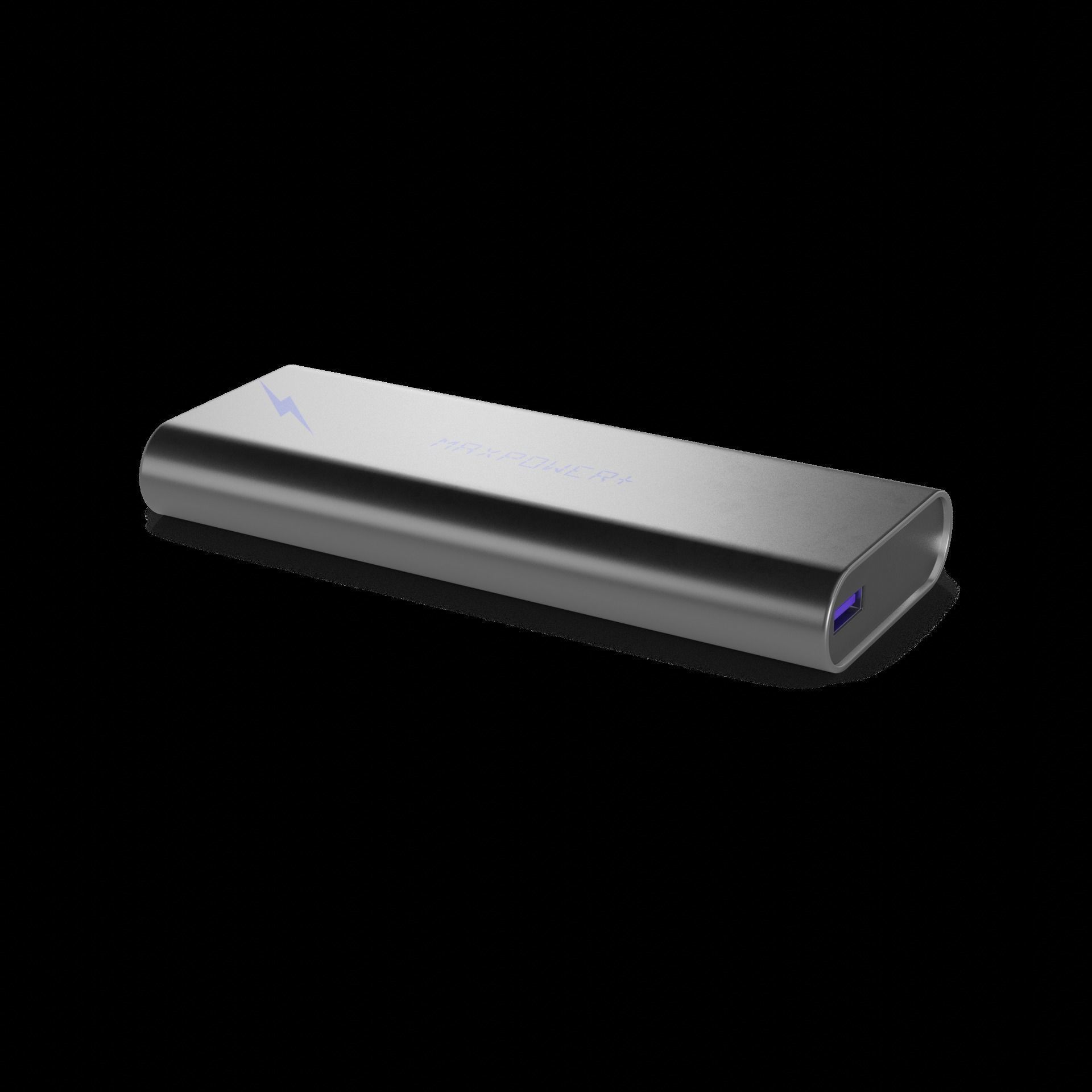 Electronic devices and accessories Power Bank 3D model_1