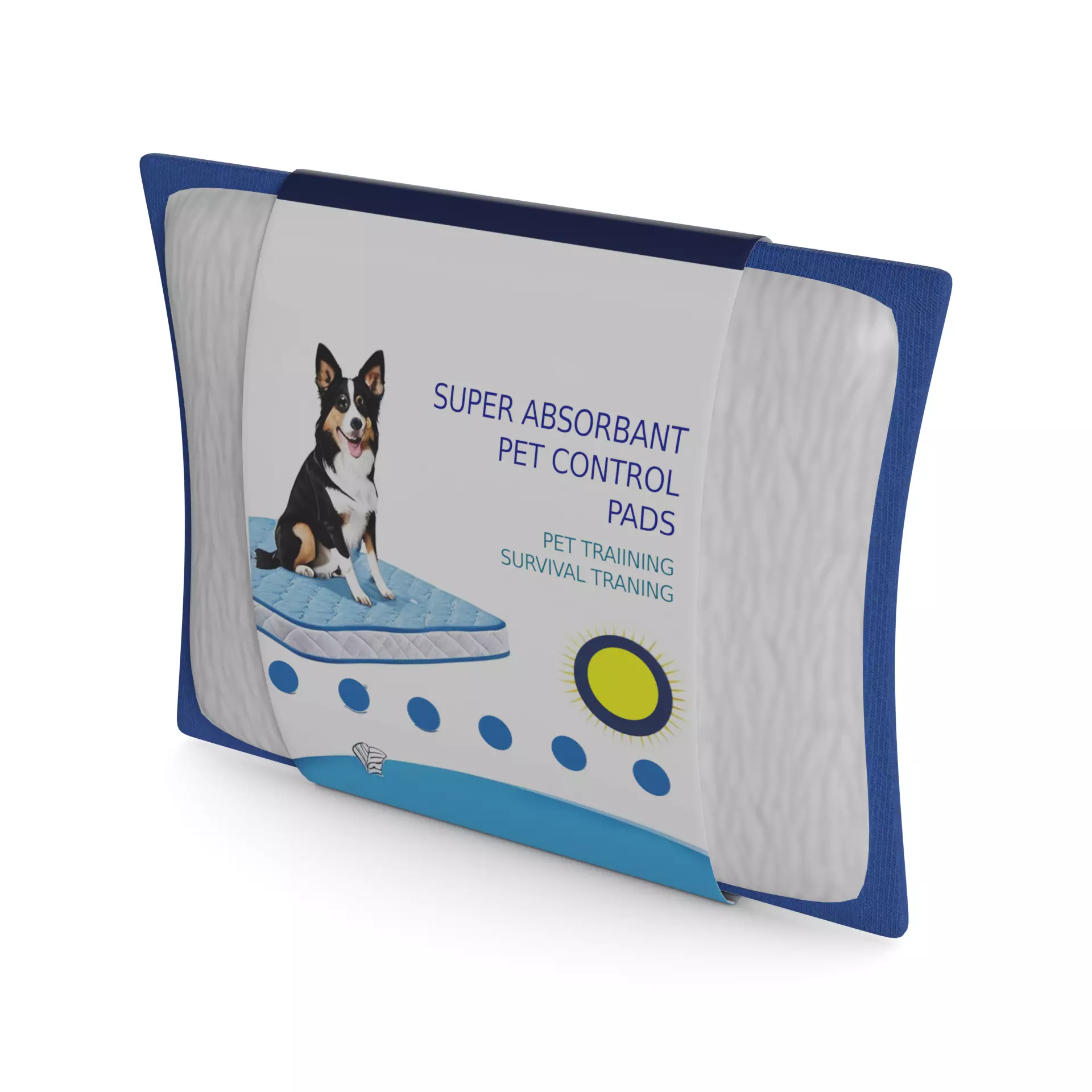 Pet accessories Pet Training Pads Low-poly 3D model_0