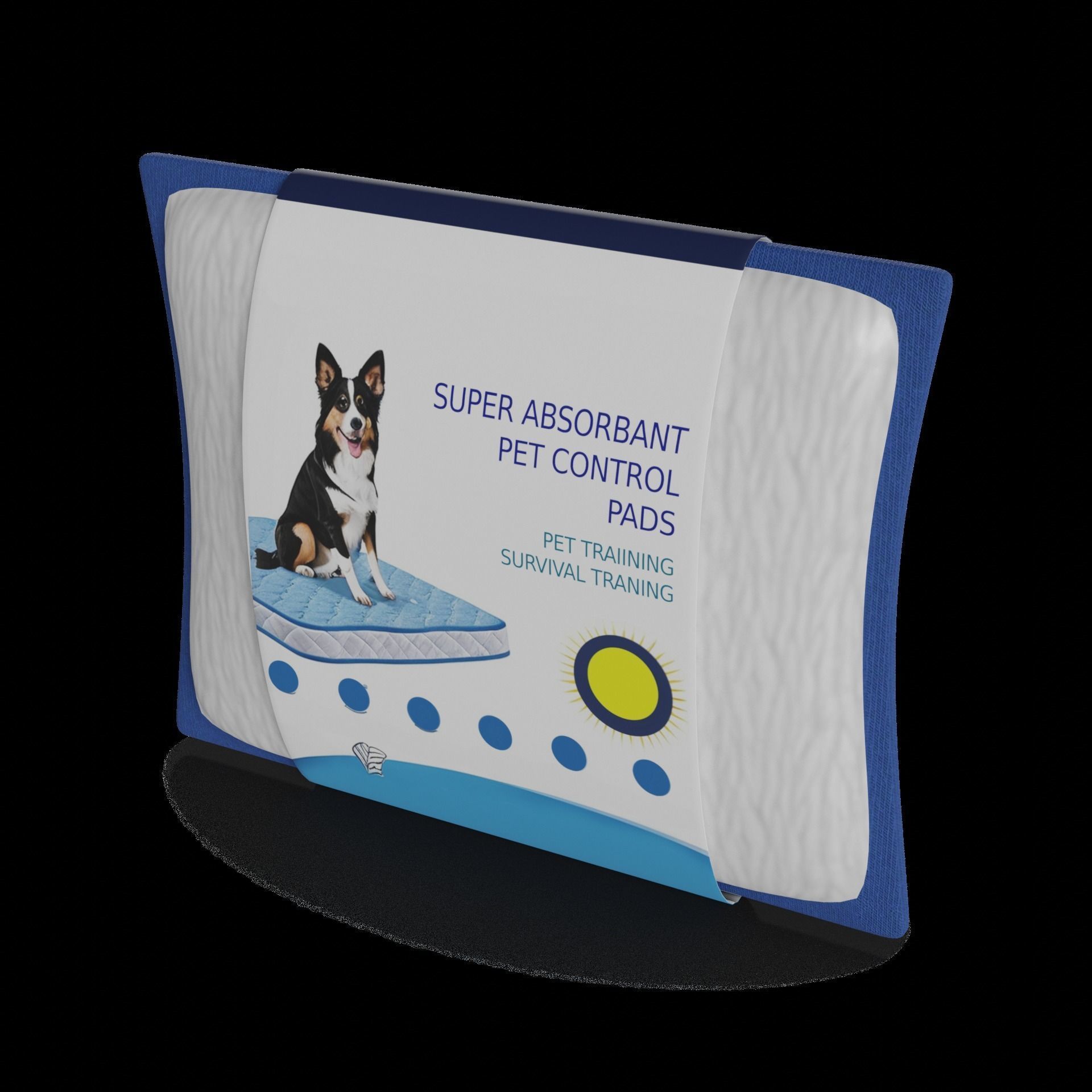 Pet accessories Pet Training Pads Low-poly 3D model_1