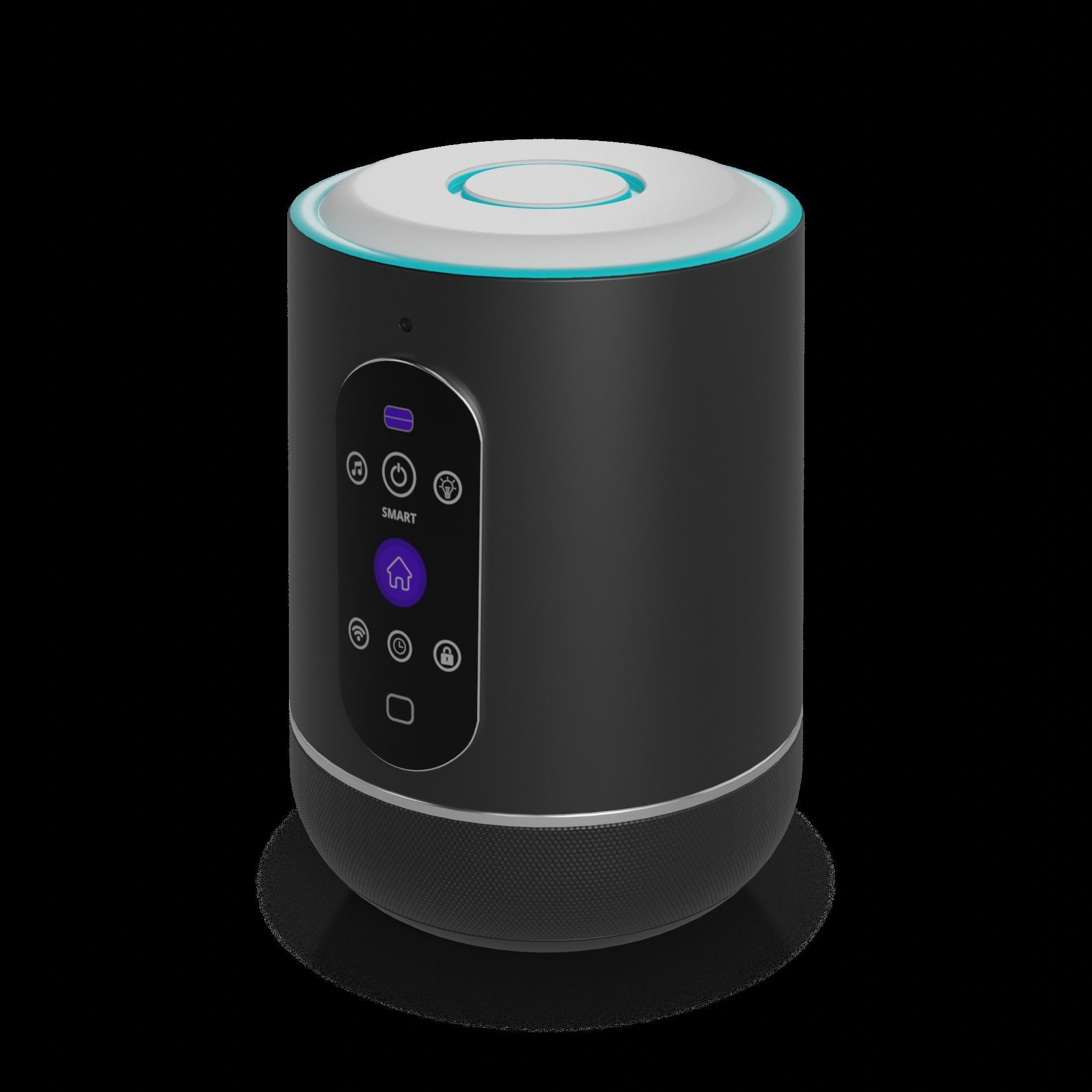 Personal electronic devices and accessories Smart Home Hub Low-poly 3D model_1