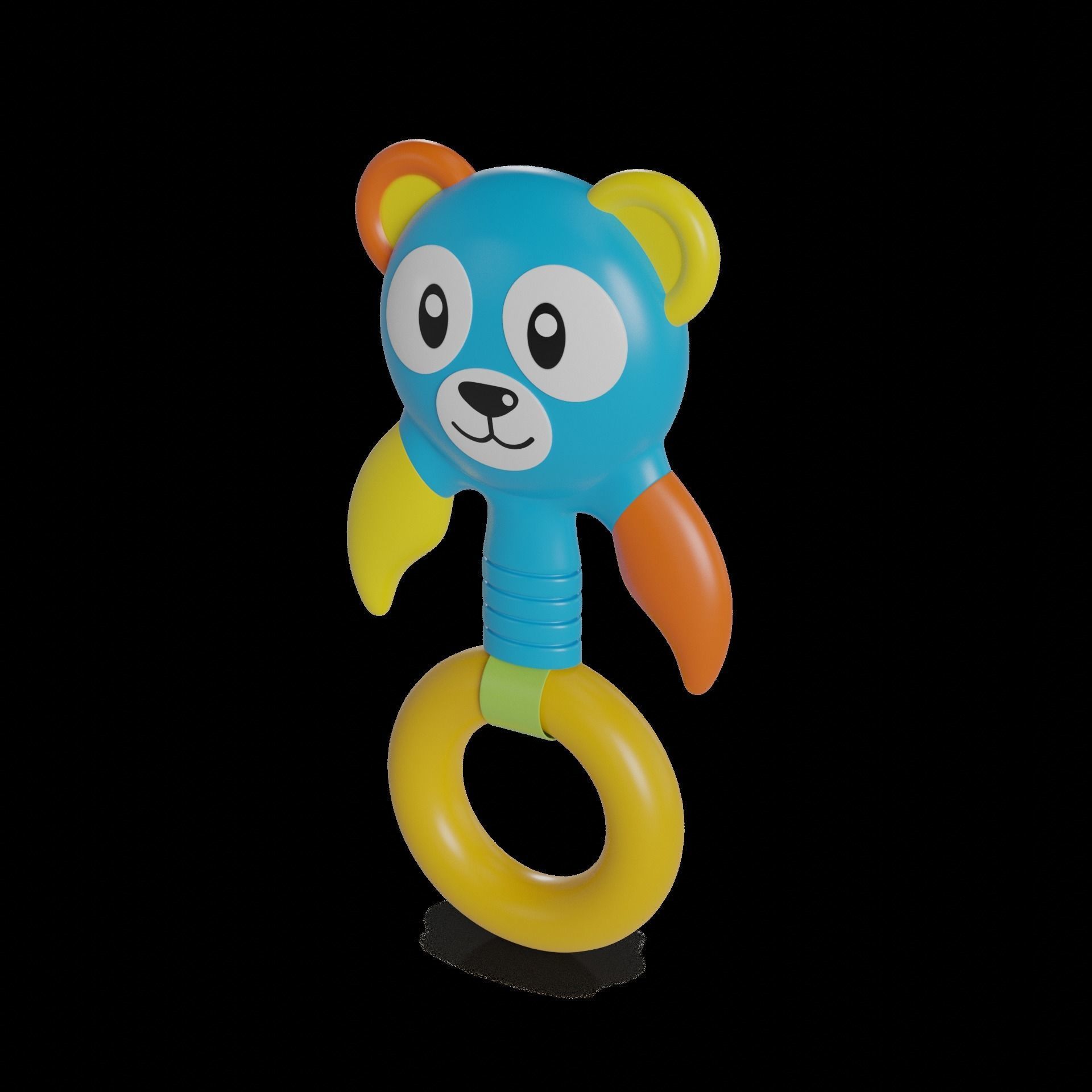 Baby and educational toys Baby Rattle 3D model_1