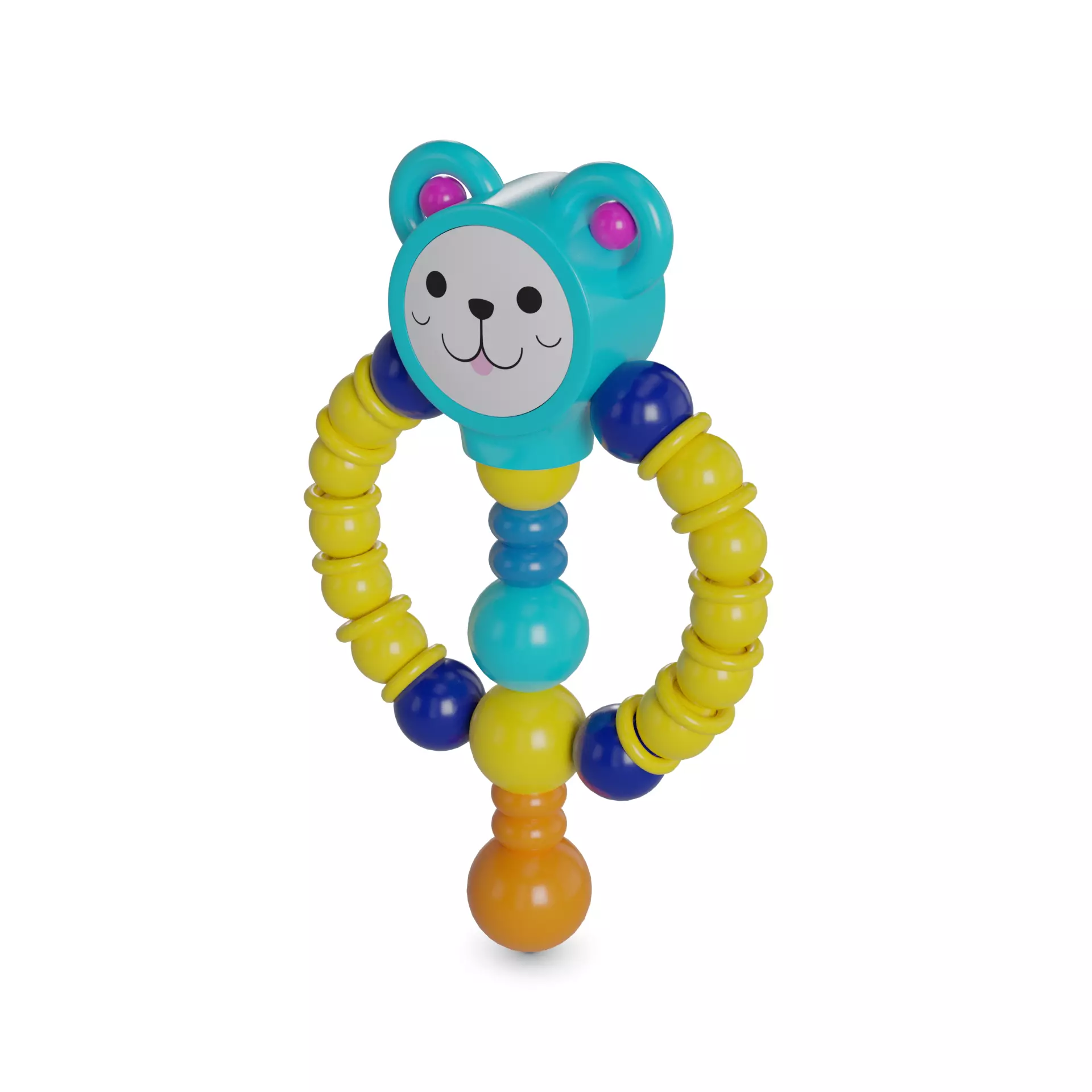 Baby and educational toys Baby Rattle 3D model_0