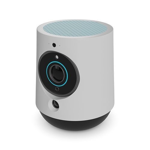 Electronic devices and accessories Smart Home Security Camera Low-poly 3D model