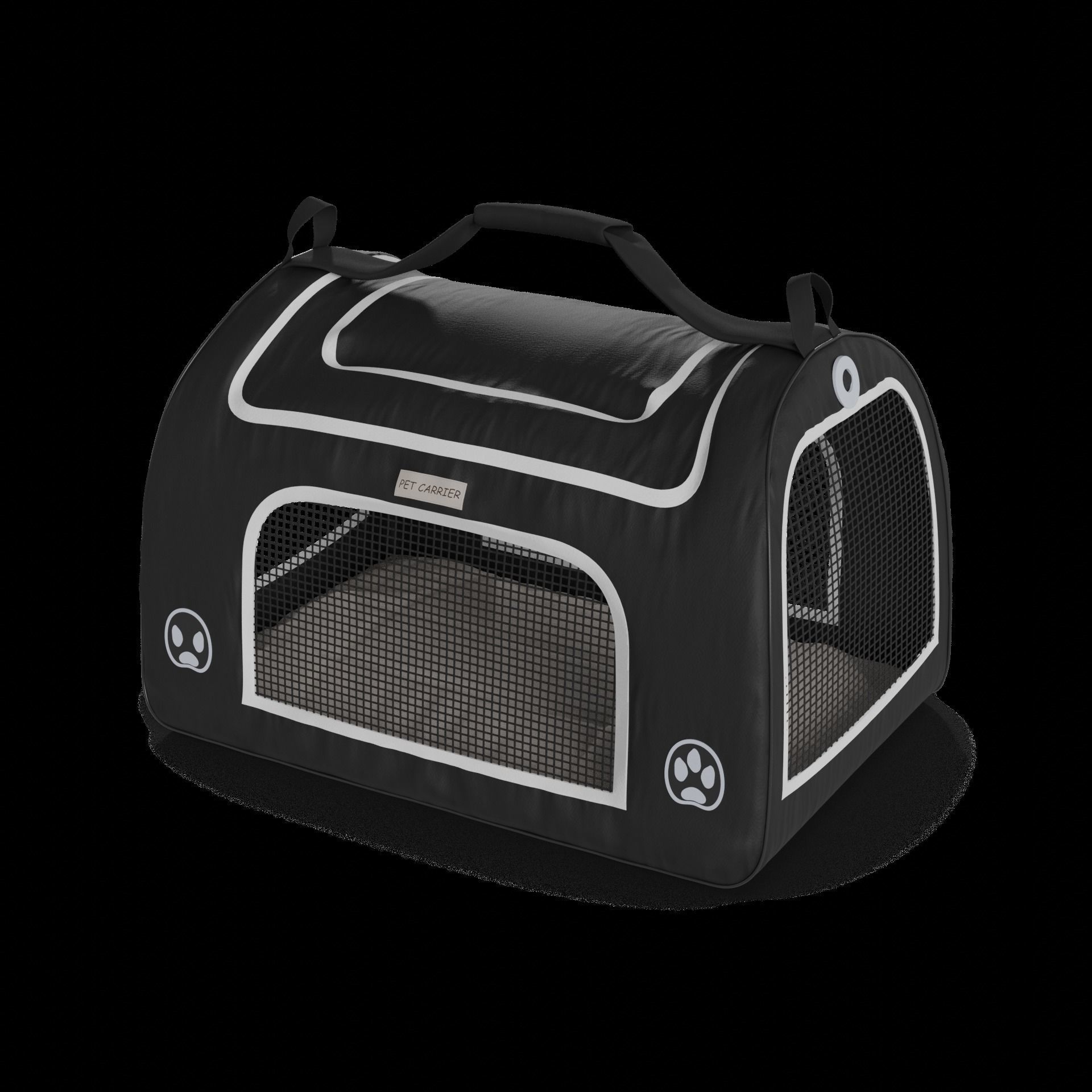 Pet accessories Pet Carrier 3D model_1