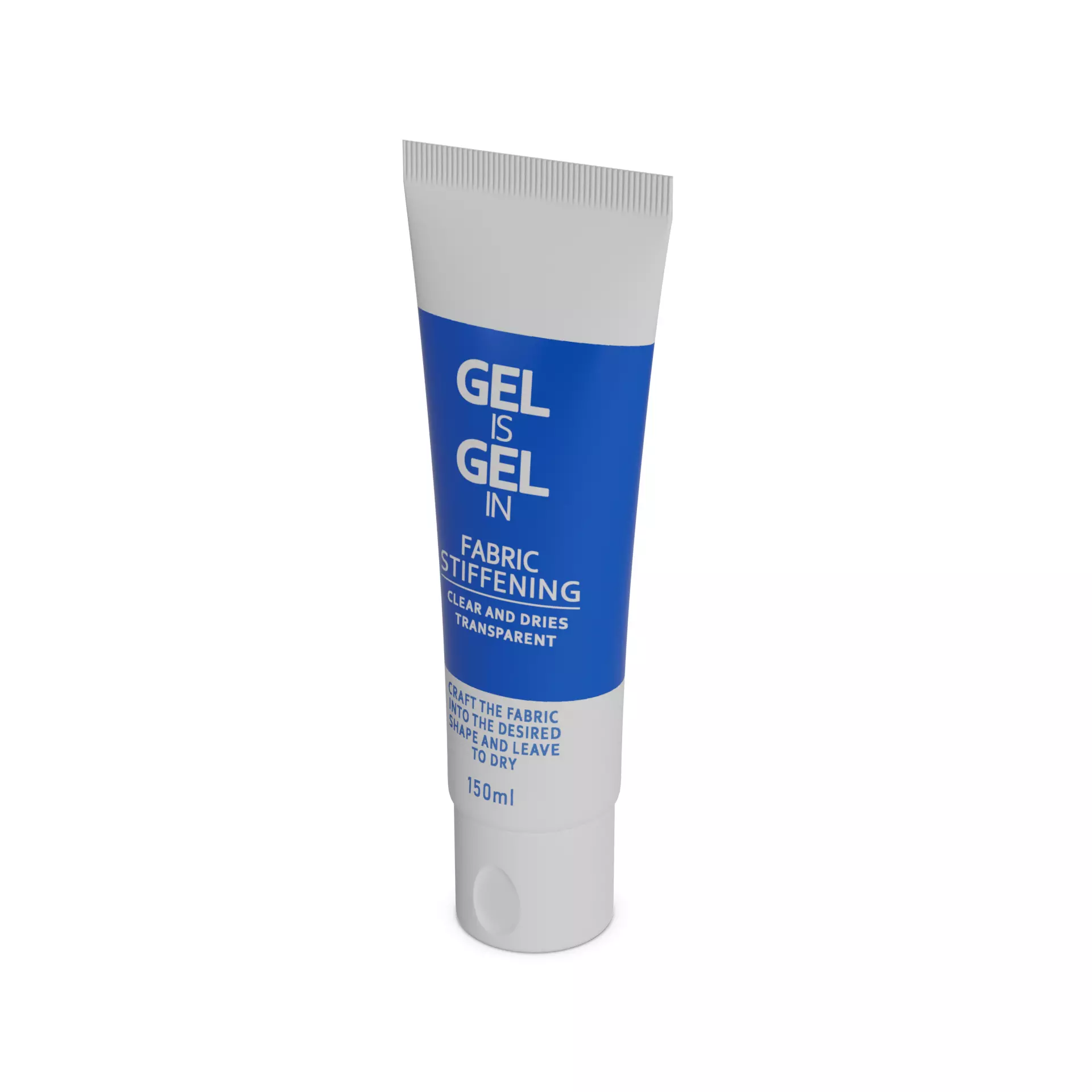 Fabric stiffeners and antistatic agents Fabric Stiffening Gel Low-poly 3D model_0