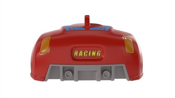 Cars and action games Toy Car Low-poly 3D model 5