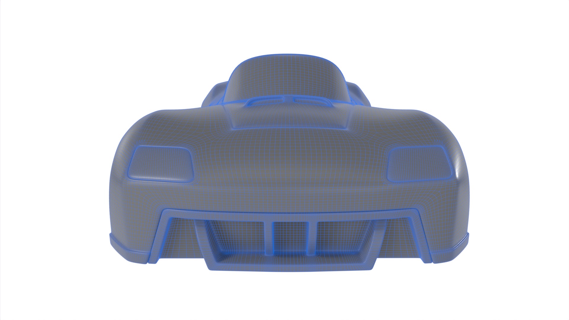 Cars and action games Toy Car Low-poly 3D model_8