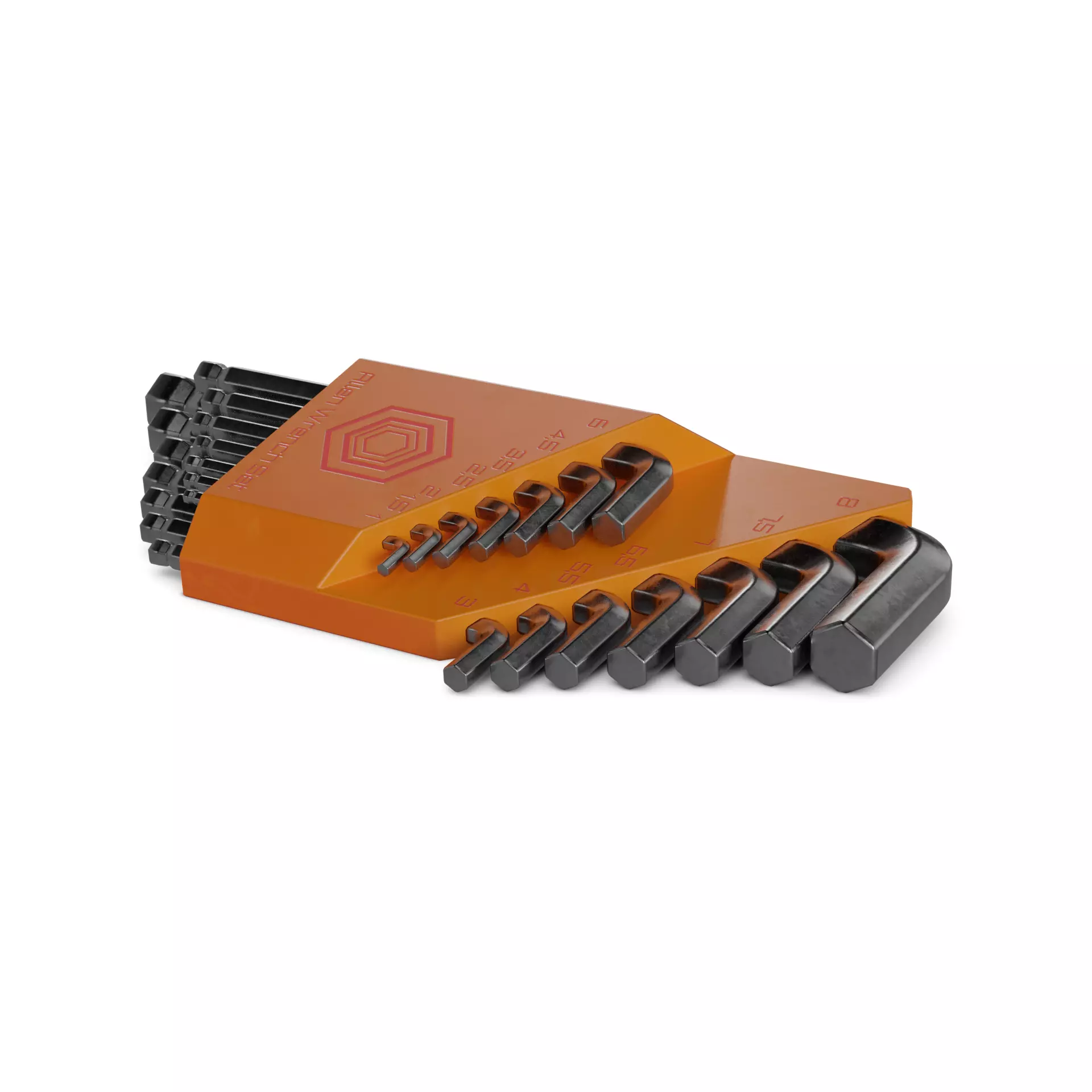 DIY essentials Allen Wrench Set Low-poly 3D model_0