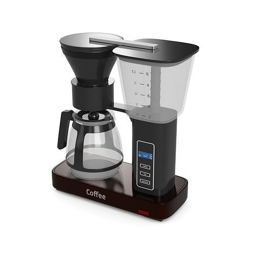 Kitchen appliances Coffee Maker Free 3D model