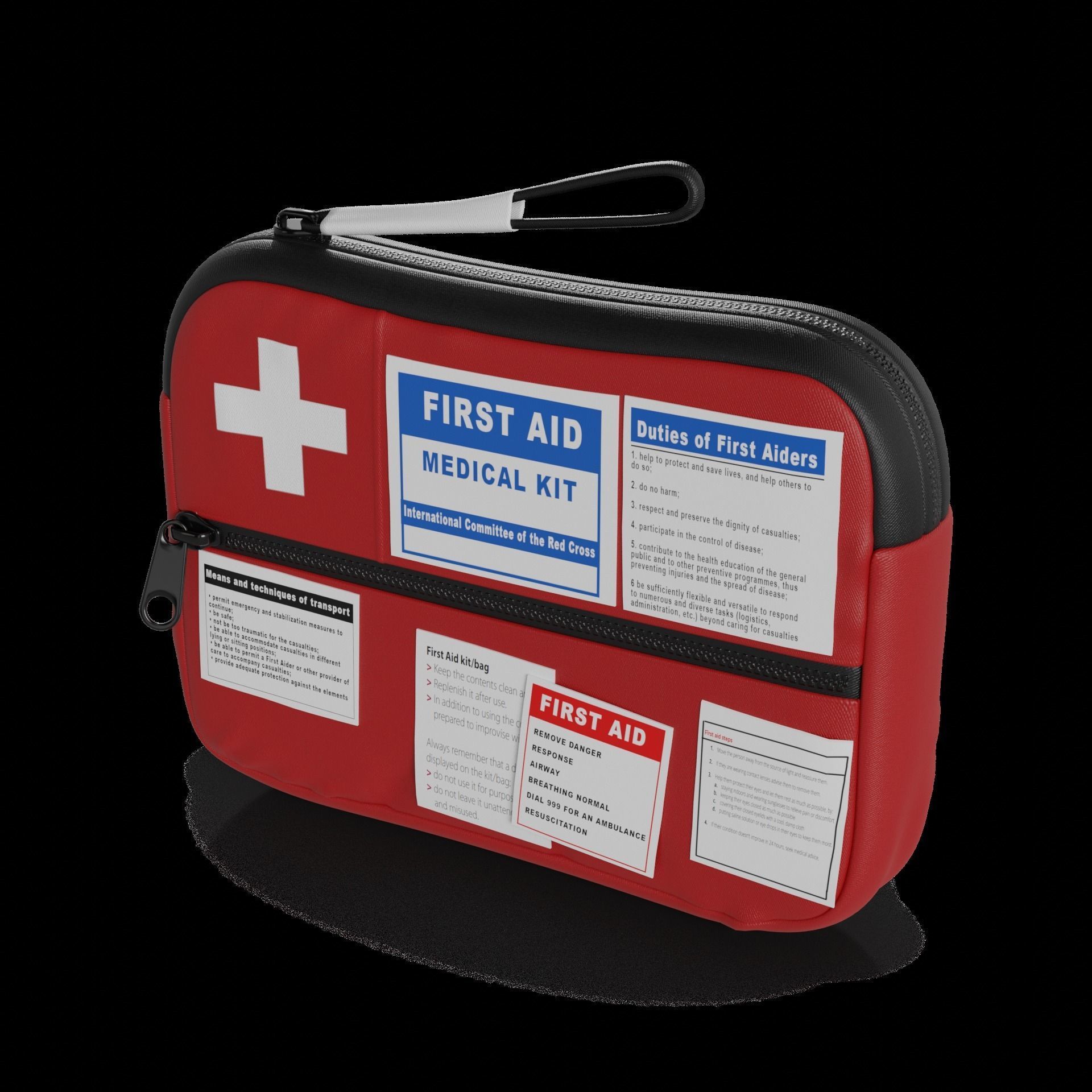 Other medical products First Aid Kit 3D model_1