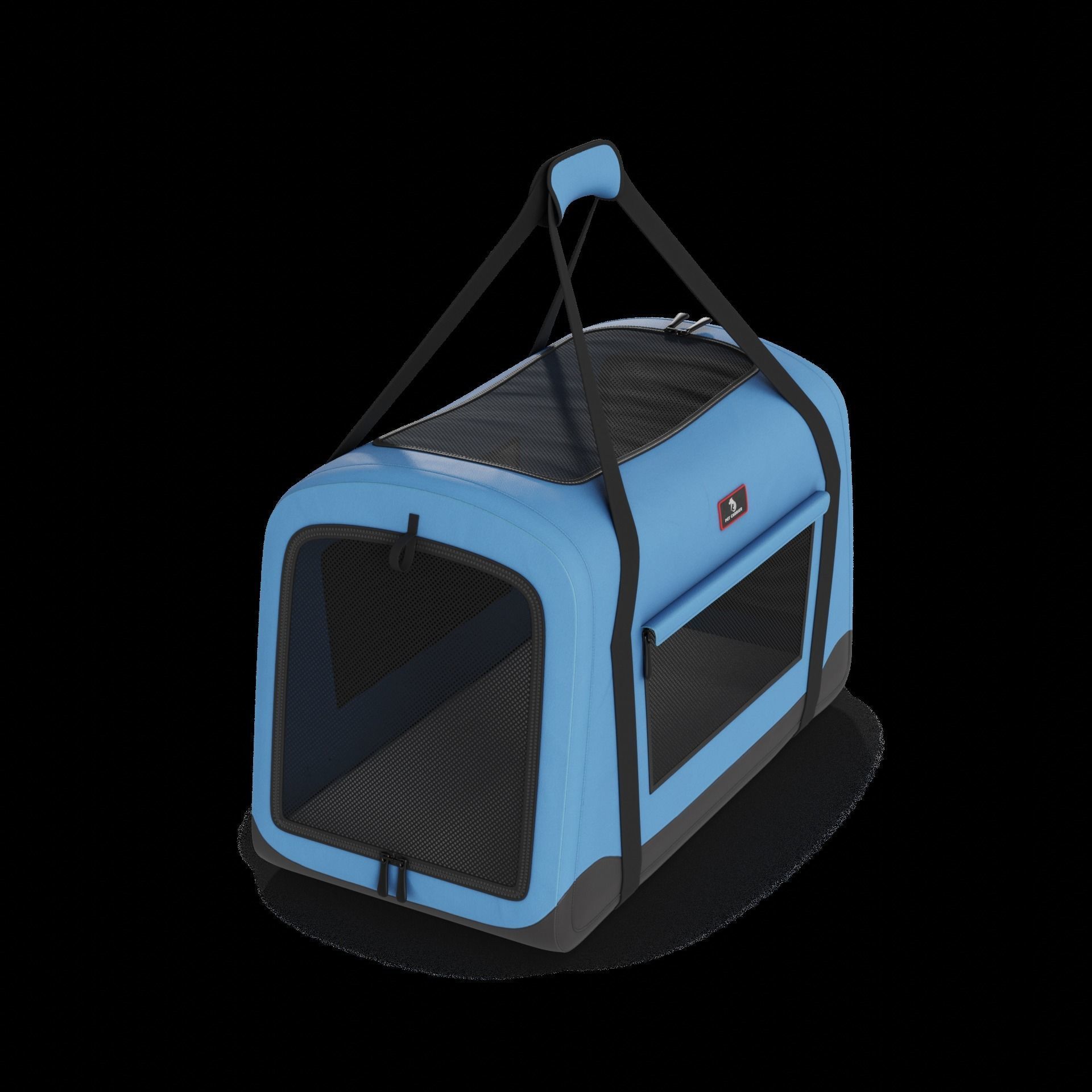 Animal accessories Pet Carrier 3D model_1