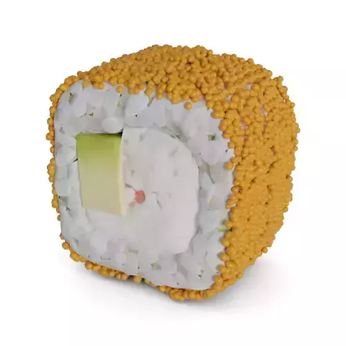 Sushi Crab sticks masago caviar avocado cream